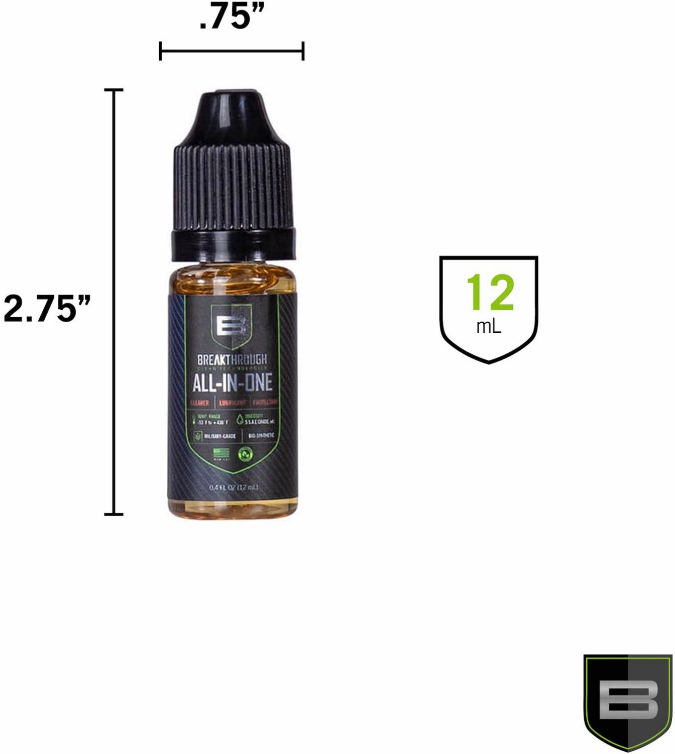 Breakthrough Clean All-in-One (CLP) Cleaner for Handguns and Rifles                                                              - view number 2