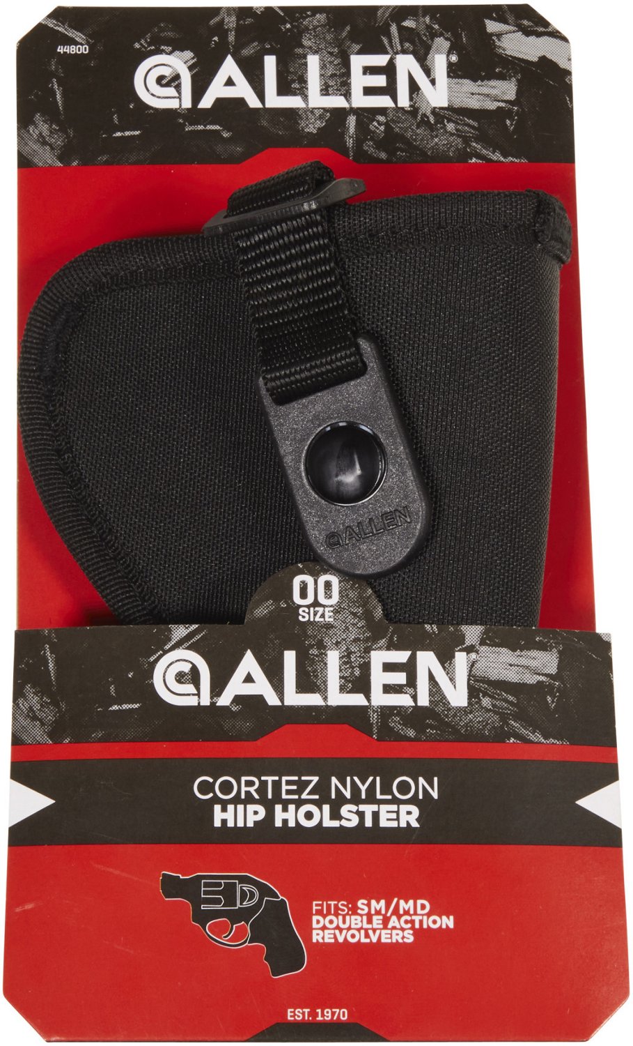 Allen Company Cortez Right-Handed Handgun Holster for 2-3 in Barrels and Small/Medium Frame Double Action Pistols                - view number 6