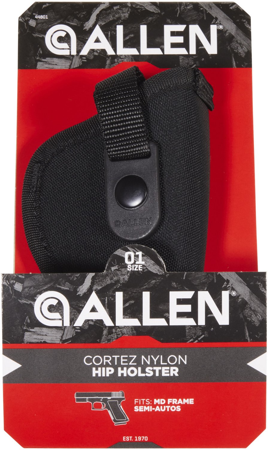 Allen Company Cortez Right-Handed Handgun Holster for 3-4 in Barrels and Medium Frame Semiautomatic Handguns - view number 8