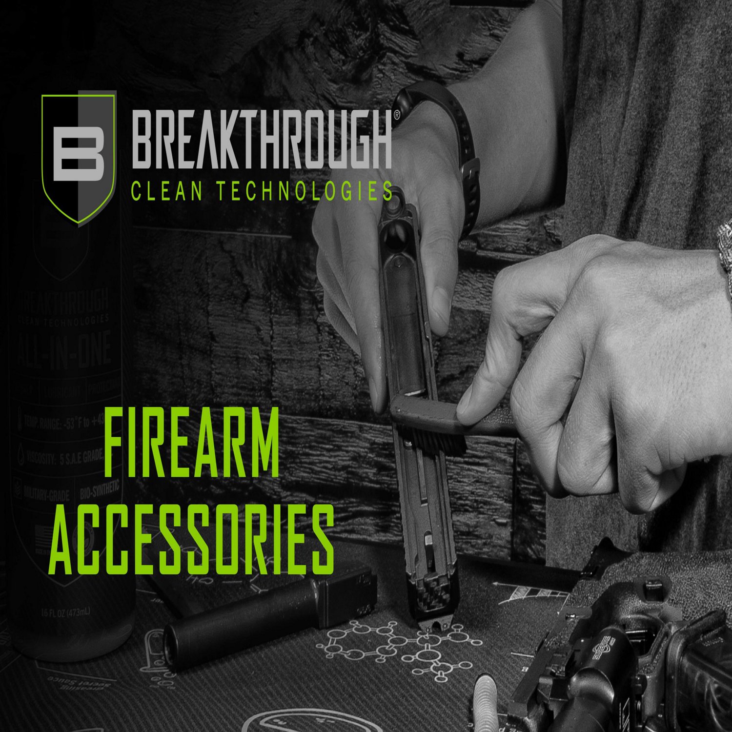 Breakthrough Clean Technologies Double-Ended 4-Piece Firearm Brush Set - view number 8