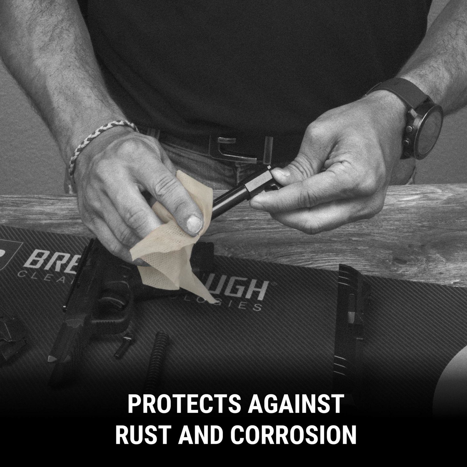 Breakthrough Clean Technologies 5 in x 6 in Multi-Purpose CLP Quick Wipes 12-Pack