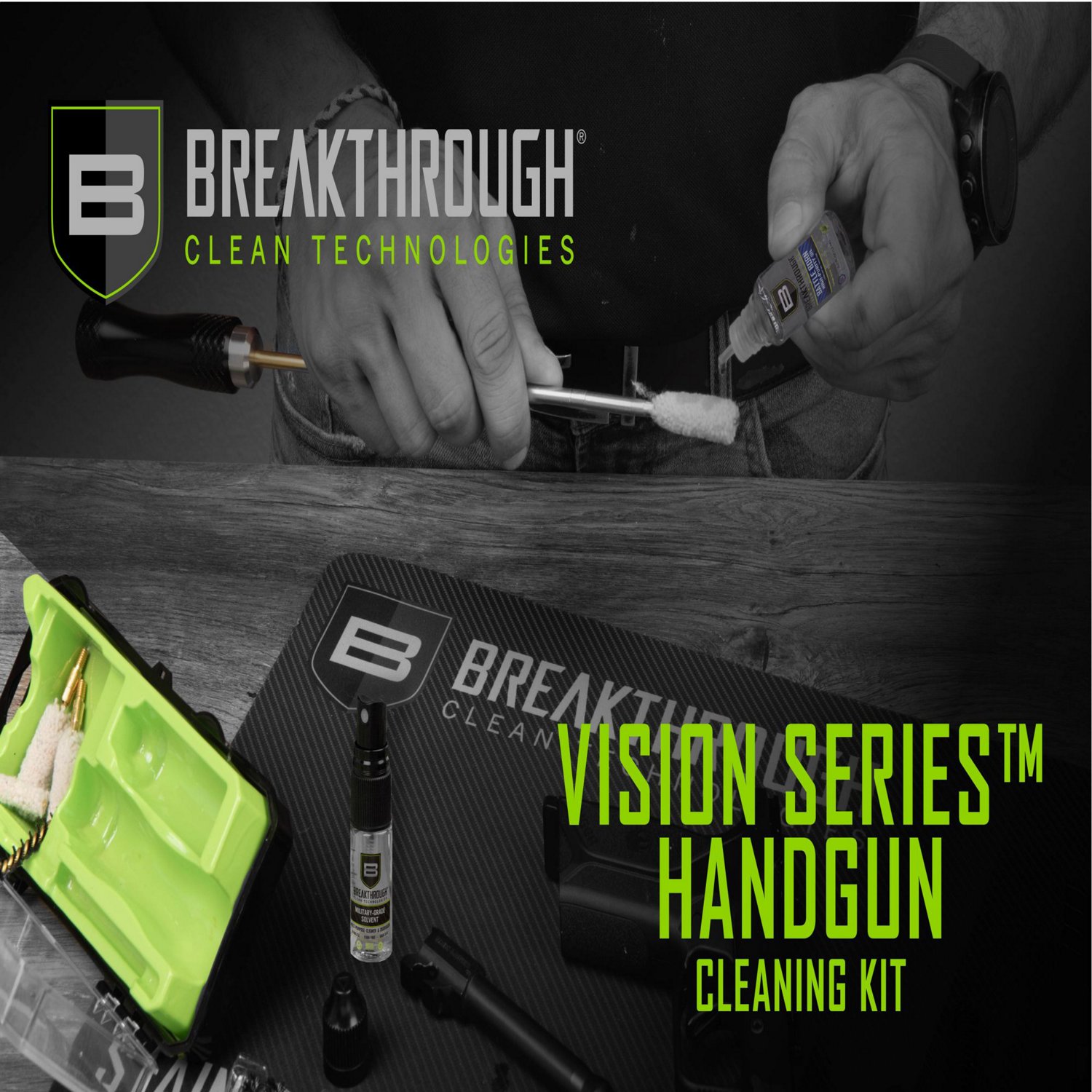 Breakthrough Clean Technologies Vision Series Universal Handgun Cleaning Kit                                                     - view number 2
