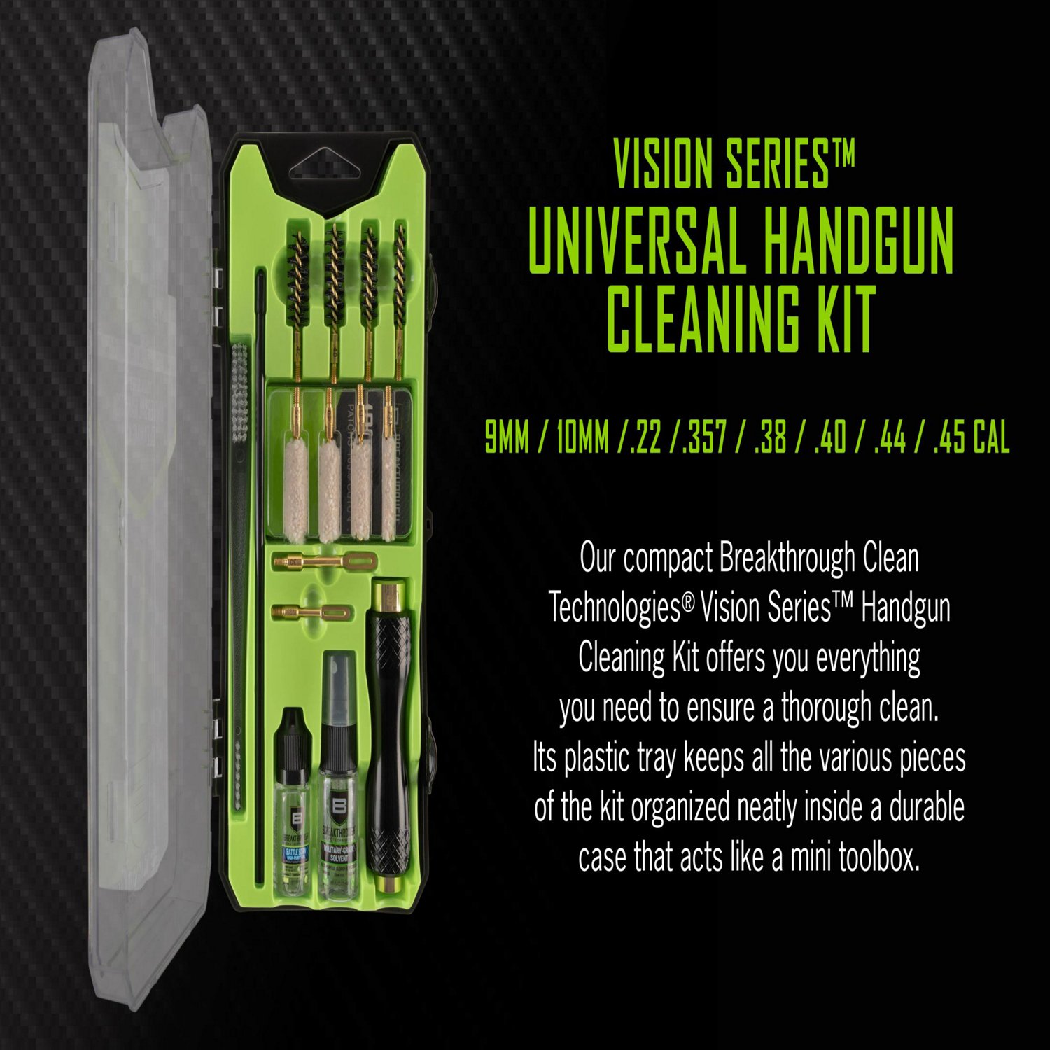 Breakthrough Clean Technologies Vision Series Universal Handgun Cleaning Kit                                                     - view number 3
