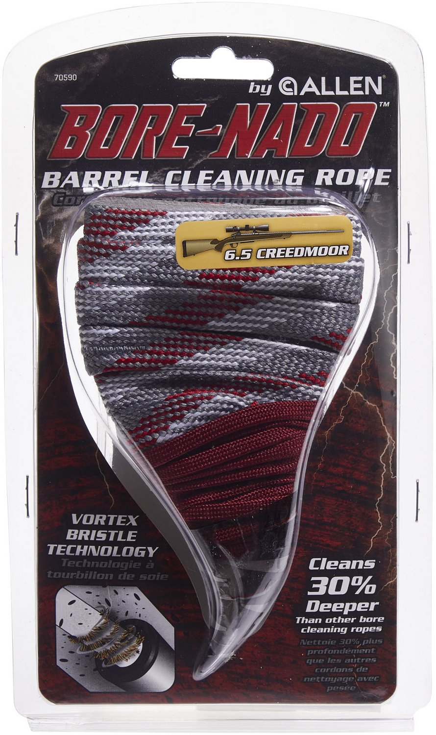 Allen Company Bore-Nado 6.5mm and .260 Caliber Rifle Cleaning Tool                                                               - view number 3