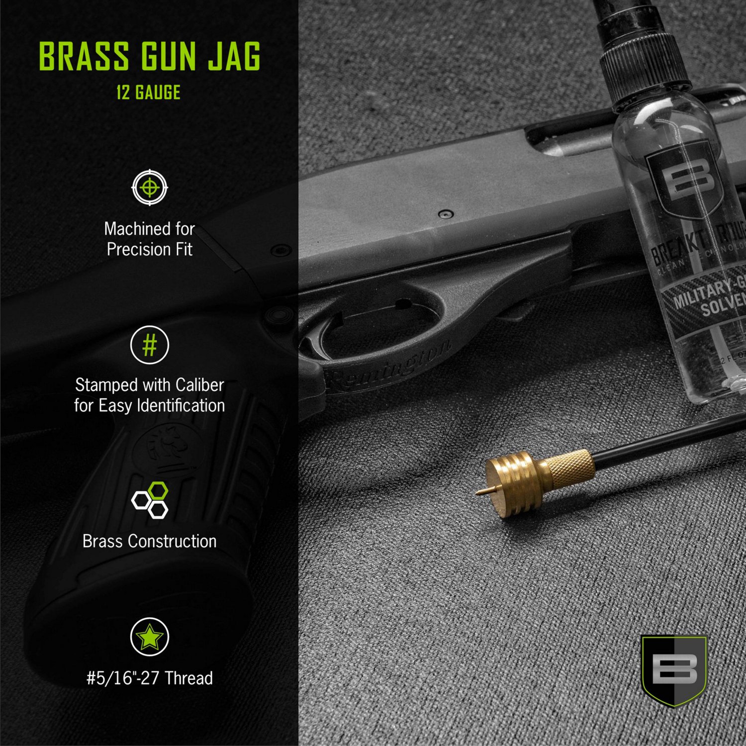 Breakthrough Clean Technologies 12 Gauge Brass Jag                                                                               - view number 4