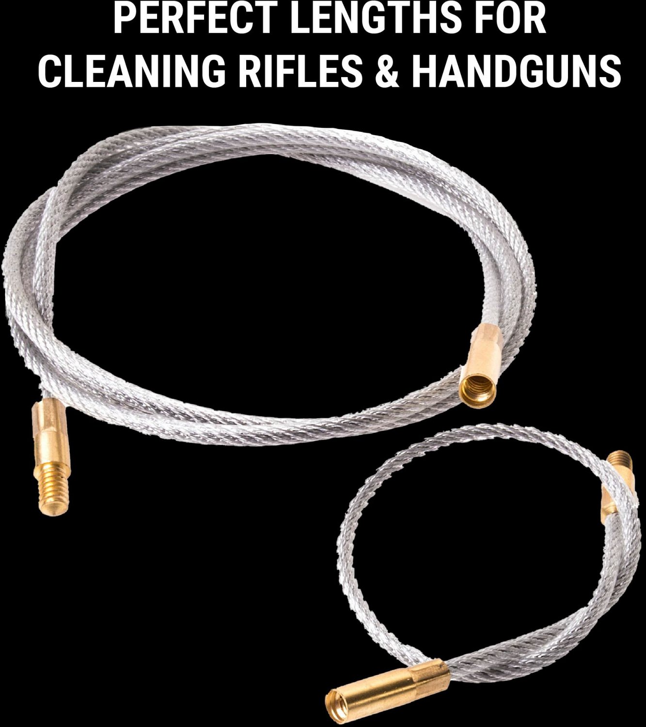 Breakthrough Clean Technologies 8 in and 33 in L Nylon Coated Steel Cable Set                                                    - view number 6