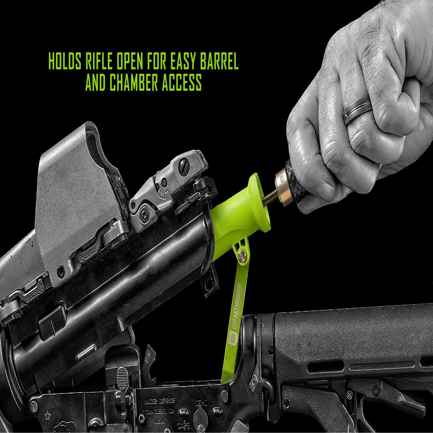 Breakthrough Clean Technologies AR-15 Bore Guide with Pivot Lock