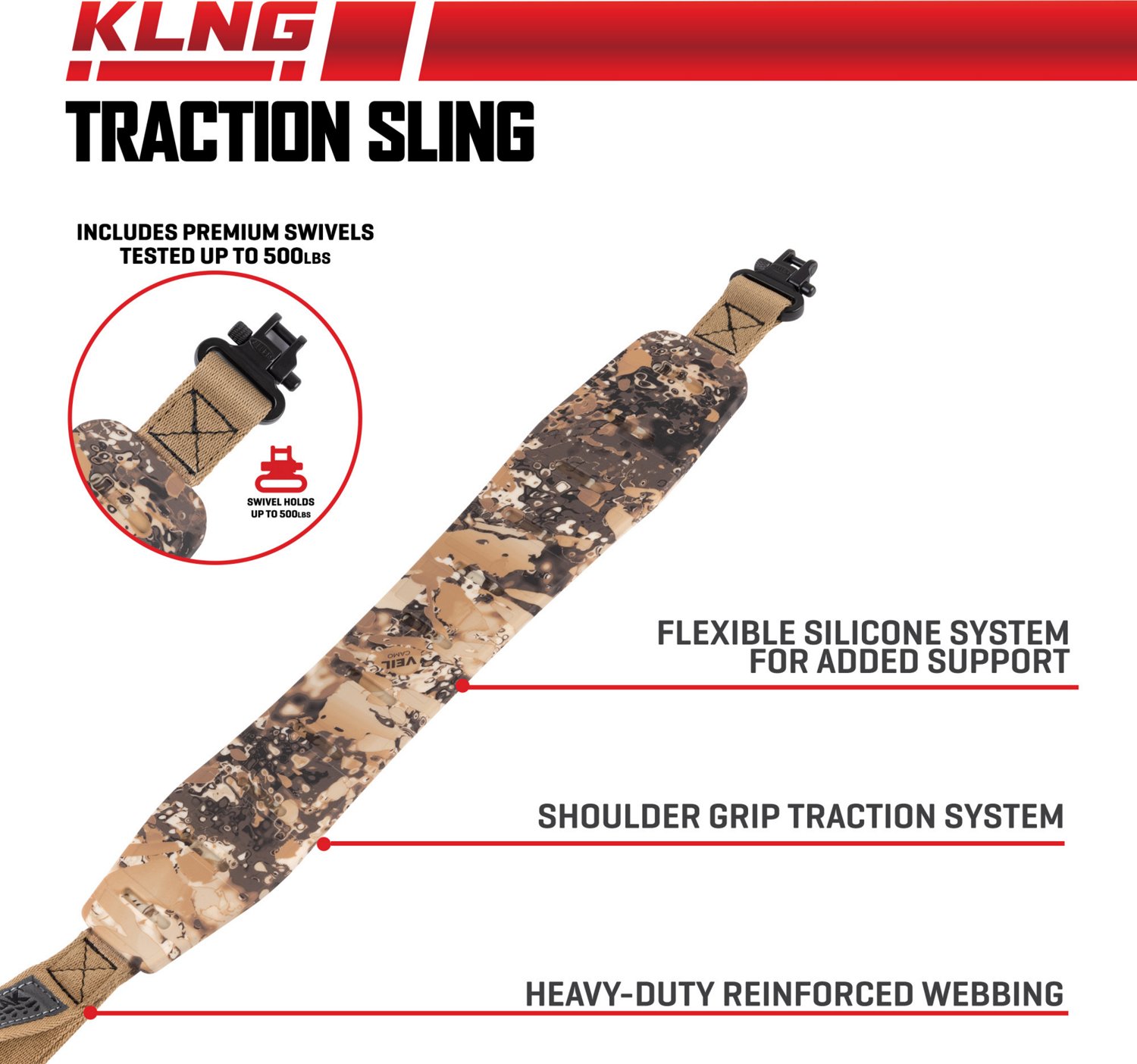 Allen Company Veil Avayde Kling Sling with Swivels - view number 3