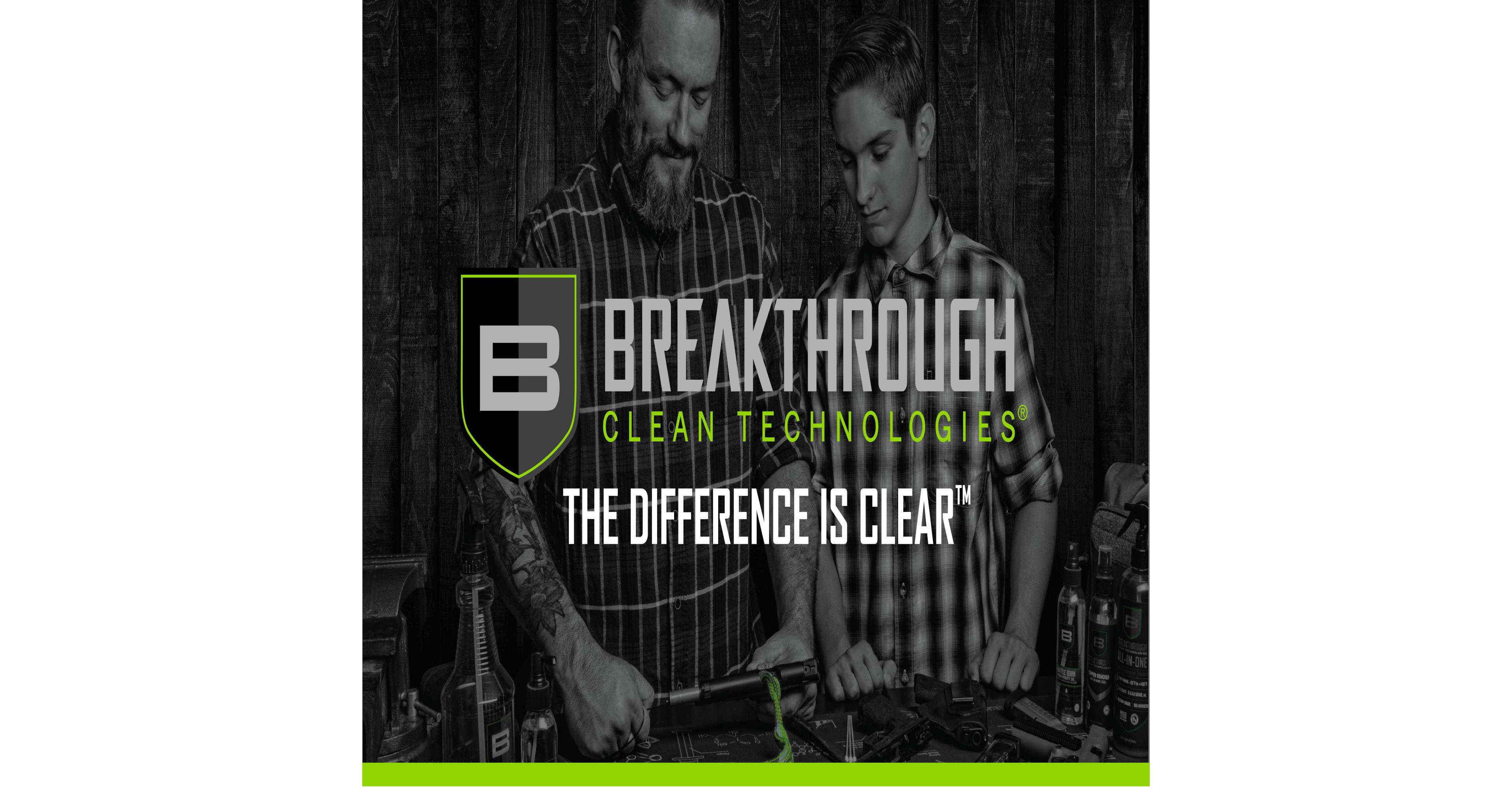 Breakthrough Clean Technologies Badge Series Pull-Through Cleaning Kit with Molle Pouch