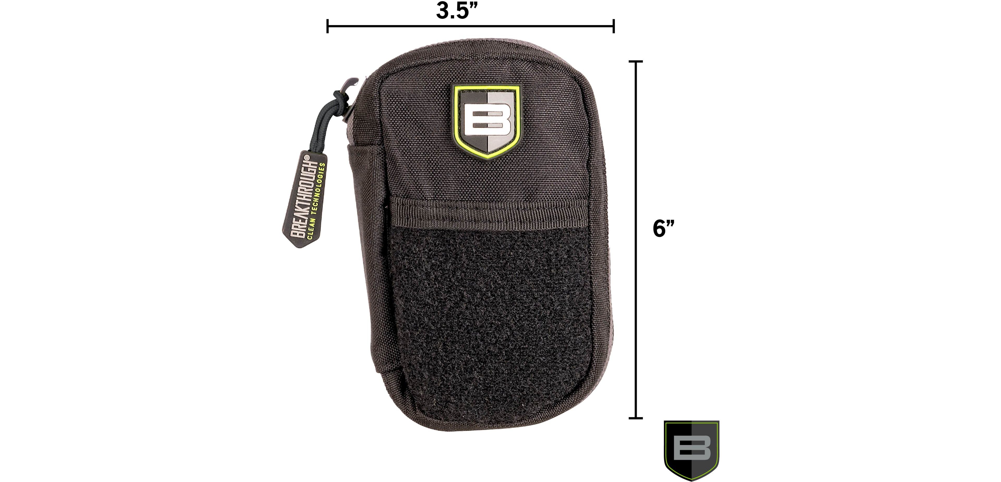 Breakthrough Clean Technologies Badge Series Pull-Through Cleaning Kit with Molle Pouch