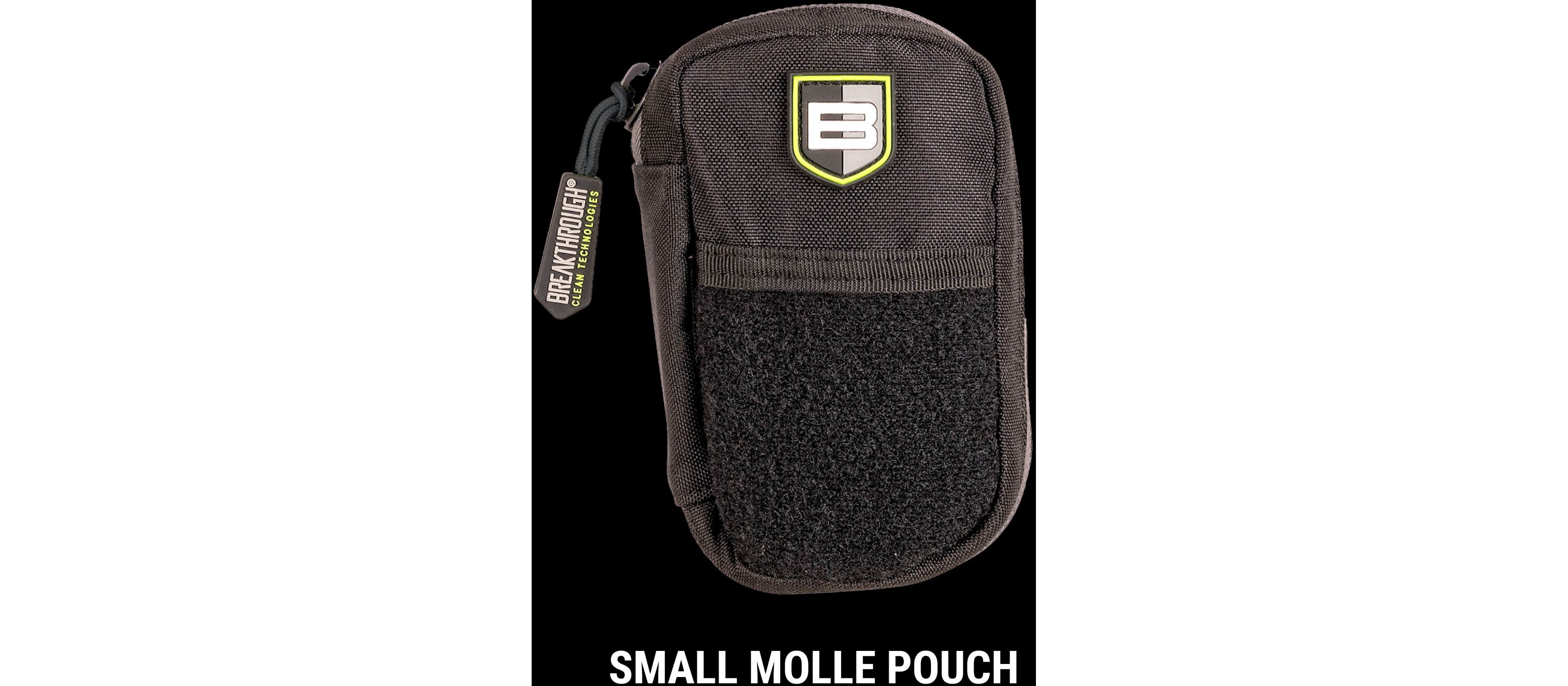 Breakthrough Clean Technologies Badge Series Pull-Through Cleaning Kit with Molle Pouch