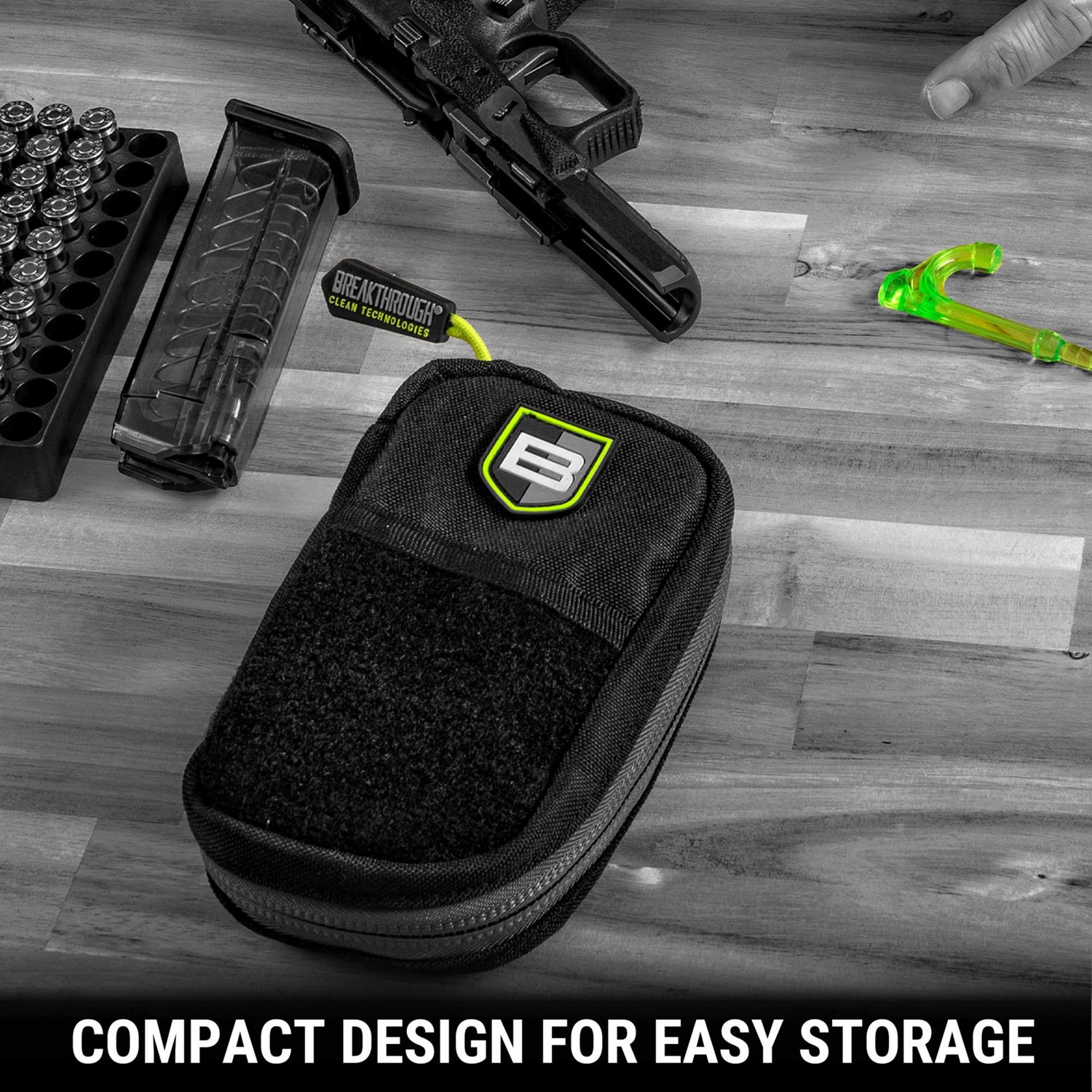 Breakthrough Clean Technologies Badge Series Pull-Through Cleaning Kit with Molle Pouch                                          - view number 7