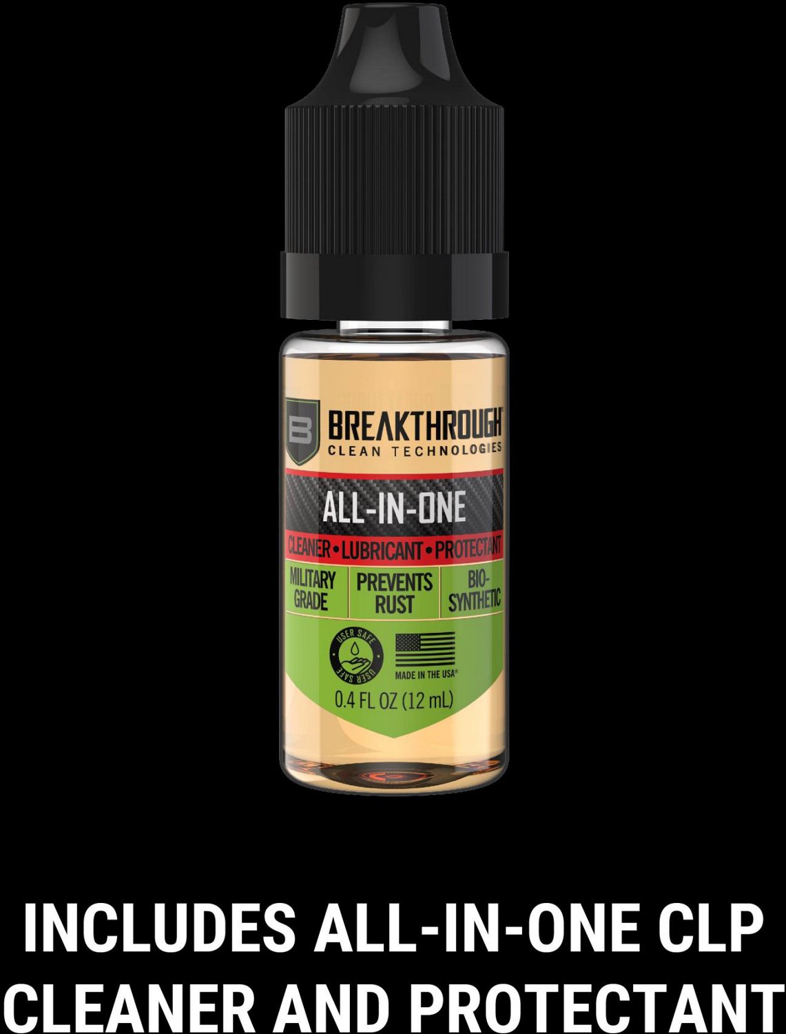 Breakthrough Clean Technologies Badge Series Pull-Through Cleaning Kit with Molle Pouch