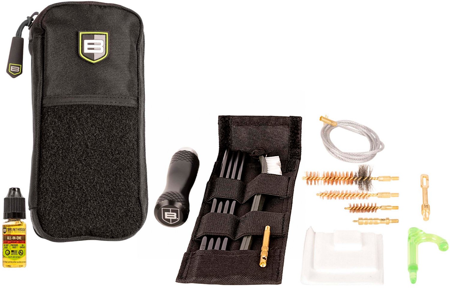 Breakthrough Clean Technologies Badge Series Rod and Pull-Through Cleaning Kit with Molle Pouch - view number 1