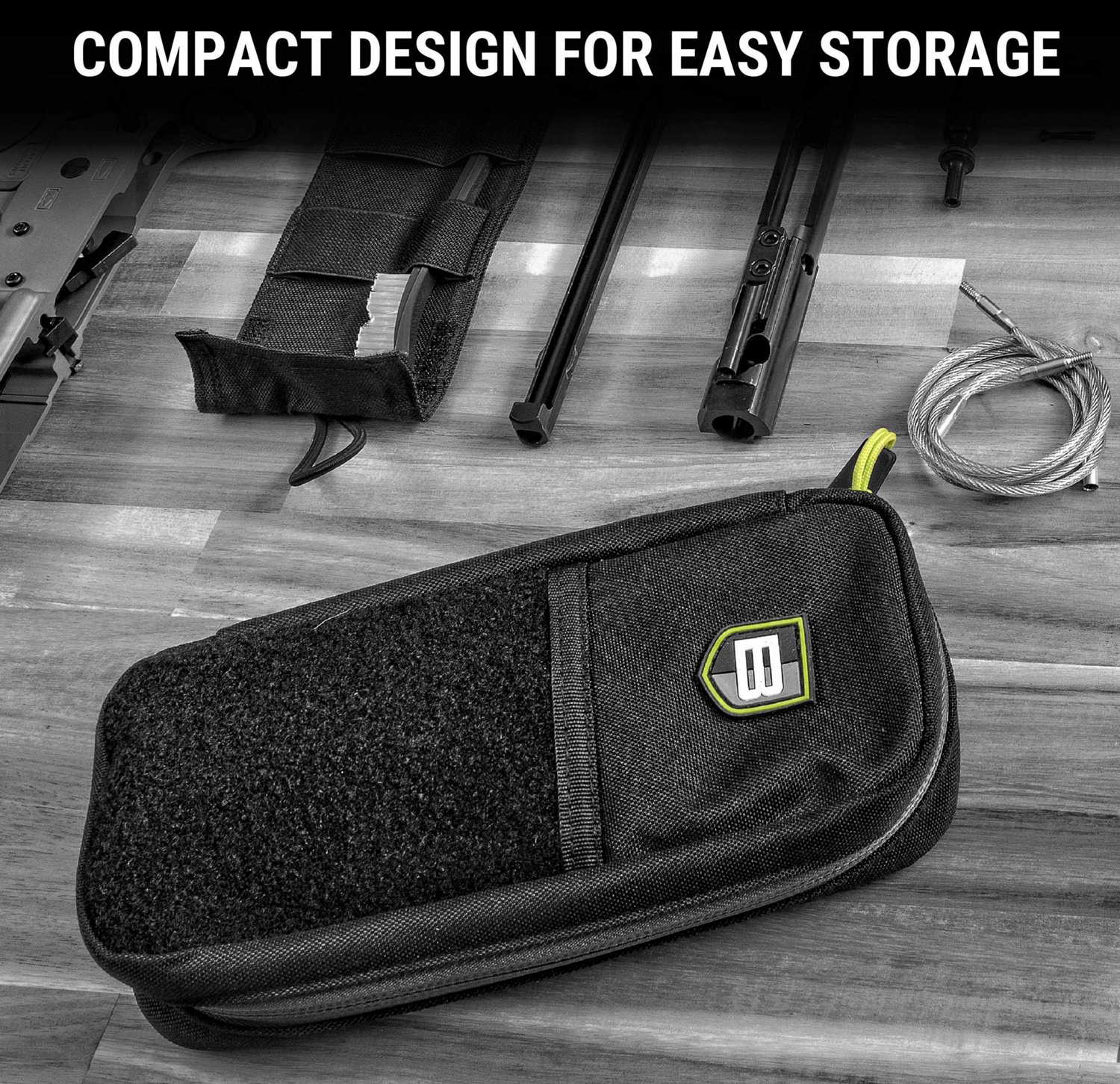 Breakthrough Clean Technologies Badge Series Rod and Pull-Through Cleaning Kit with Molle Pouch - view number 5