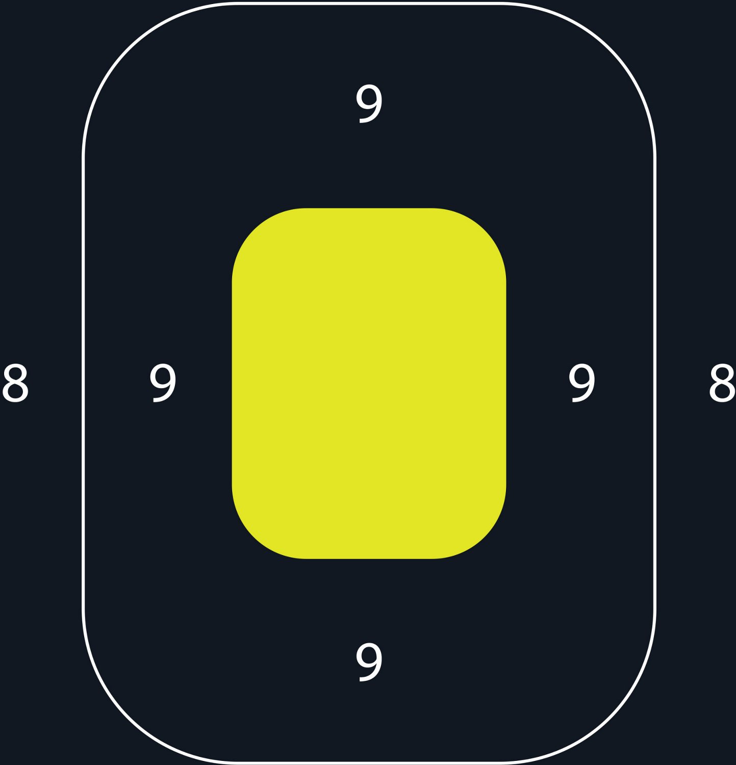 Allen Company EZ Aim Splash 12.5 in W x 18.25 in H Reactive Paper Shooting Targets 8-Pack - view number 7