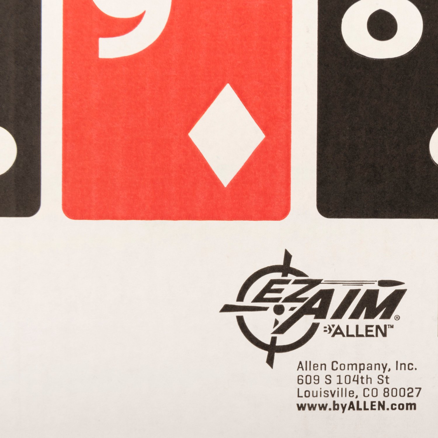 Allen Company EZ Aim Deck of Cards Shooting Target and Backer - view number 6