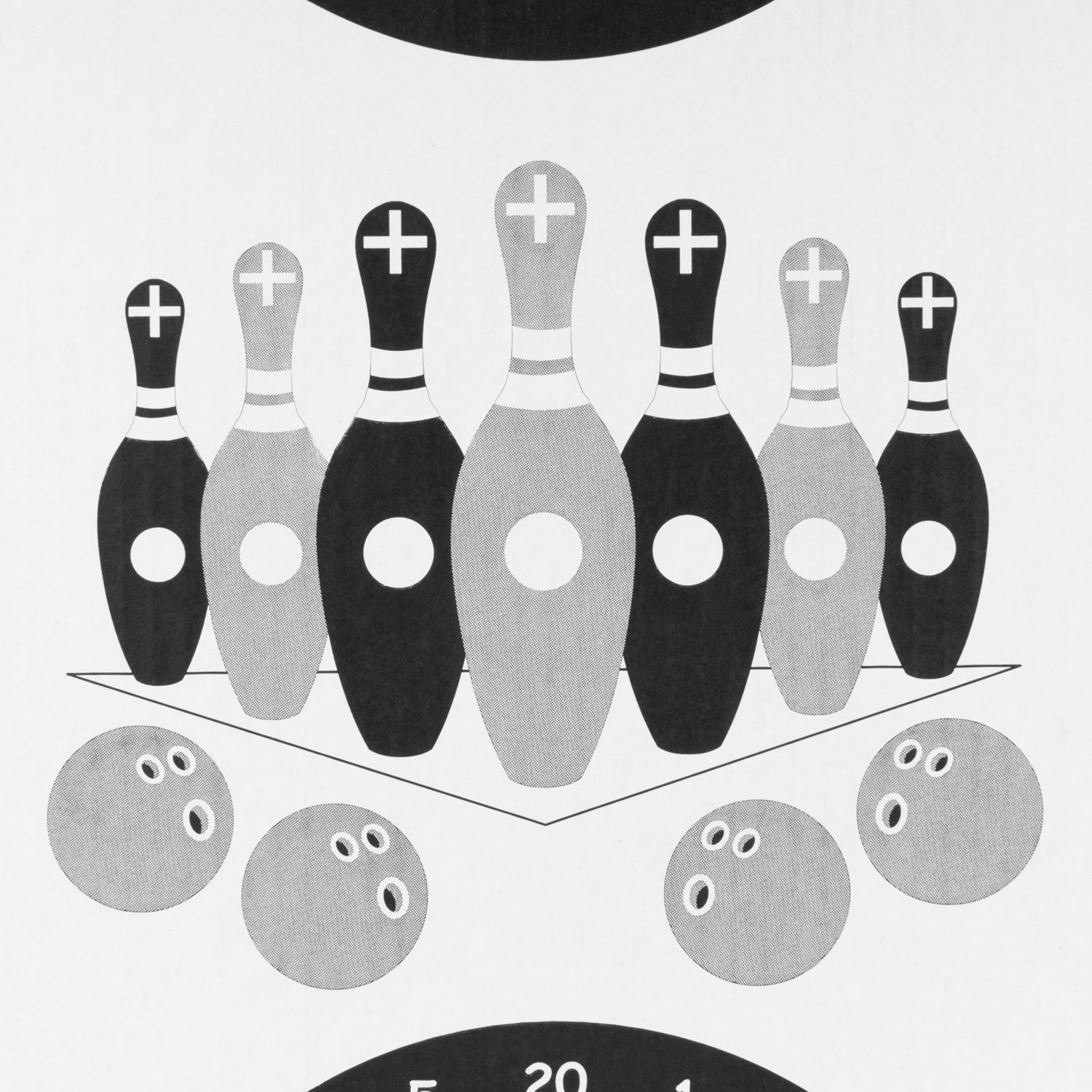 Allen Company EZ Aim Handgun Games Shooting Target and Backer - view number 5