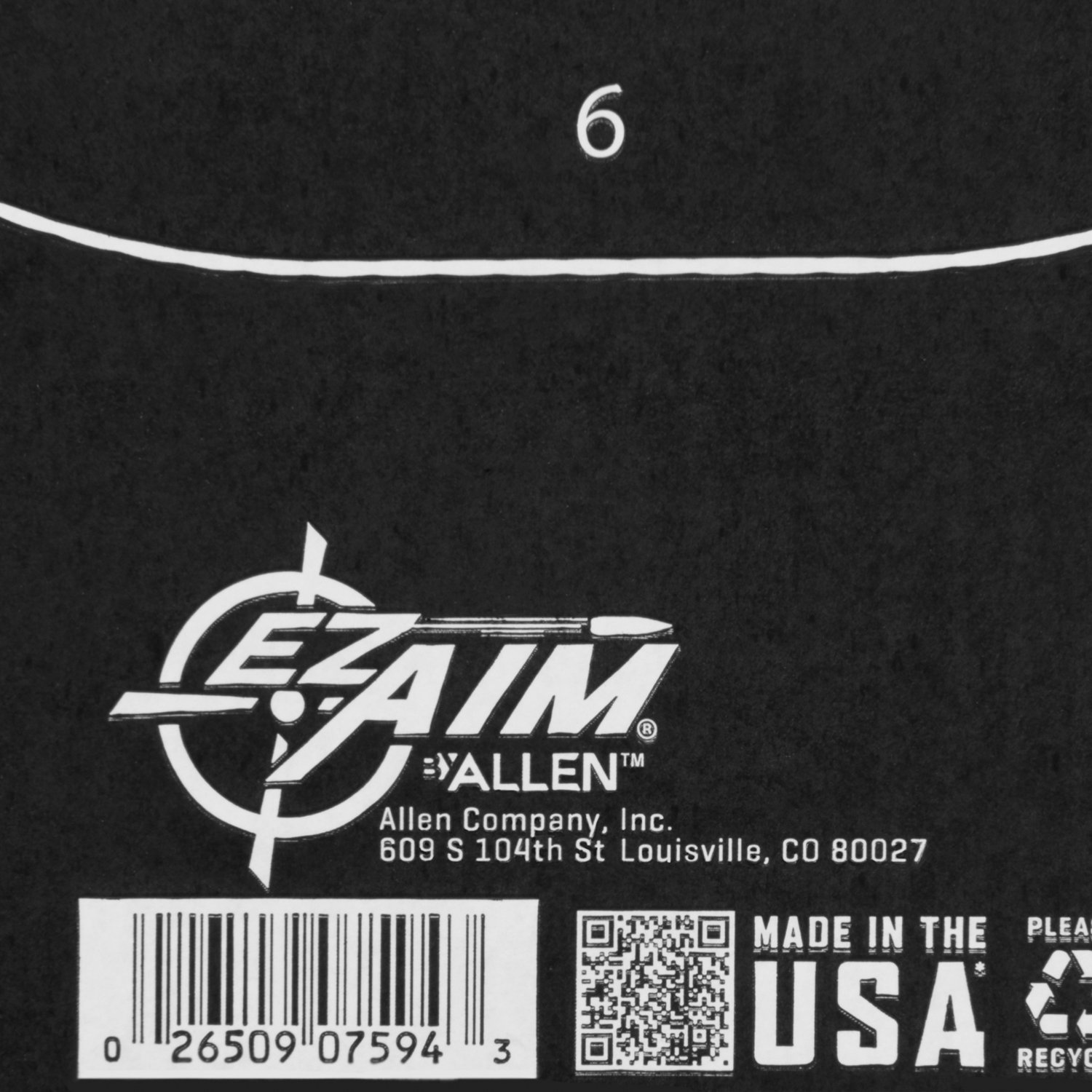 Allen Company EZ Aim Handgun Trainer Shooting Target and Backer  - view number 6