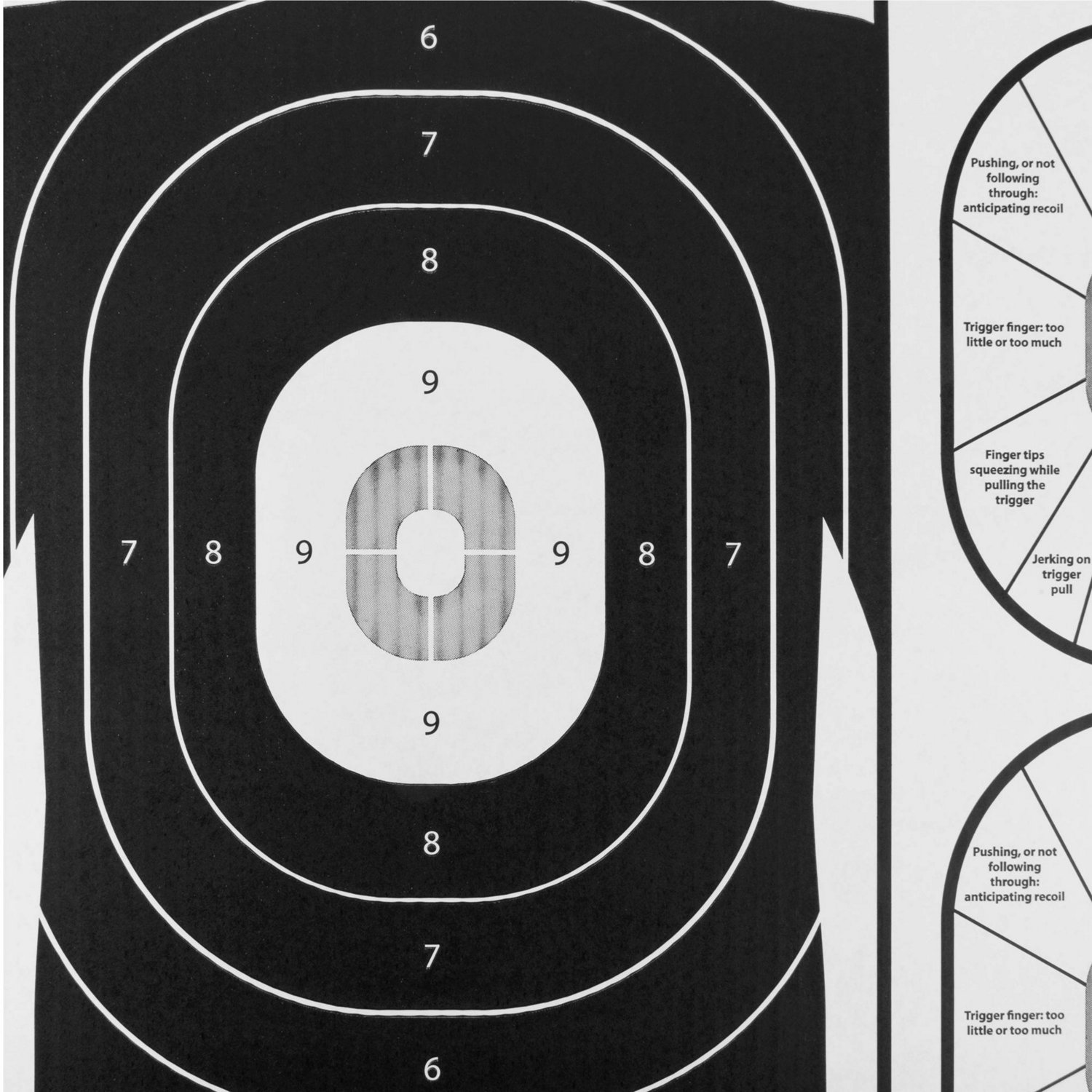 Allen Company EZ Aim Handgun Trainer Shooting Target and Backer  - view number 8