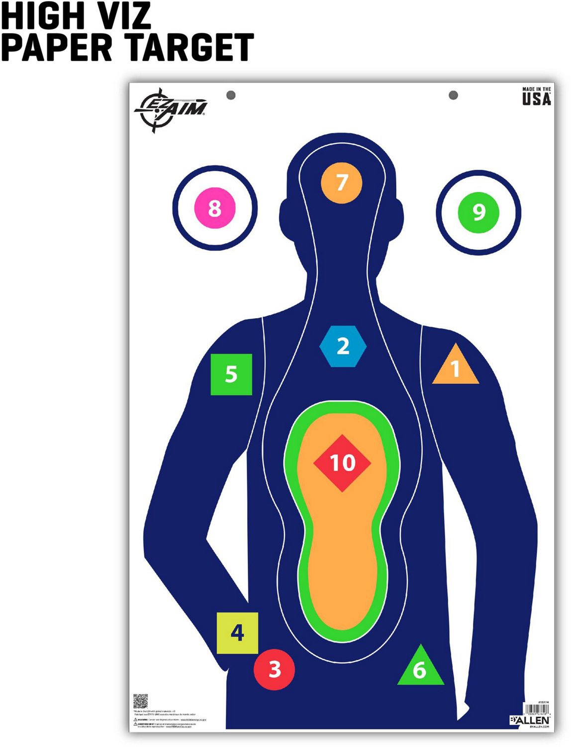 Allen Company EZ Aim Command Silhouette Targets 50-Pack                                                                          - view number 6