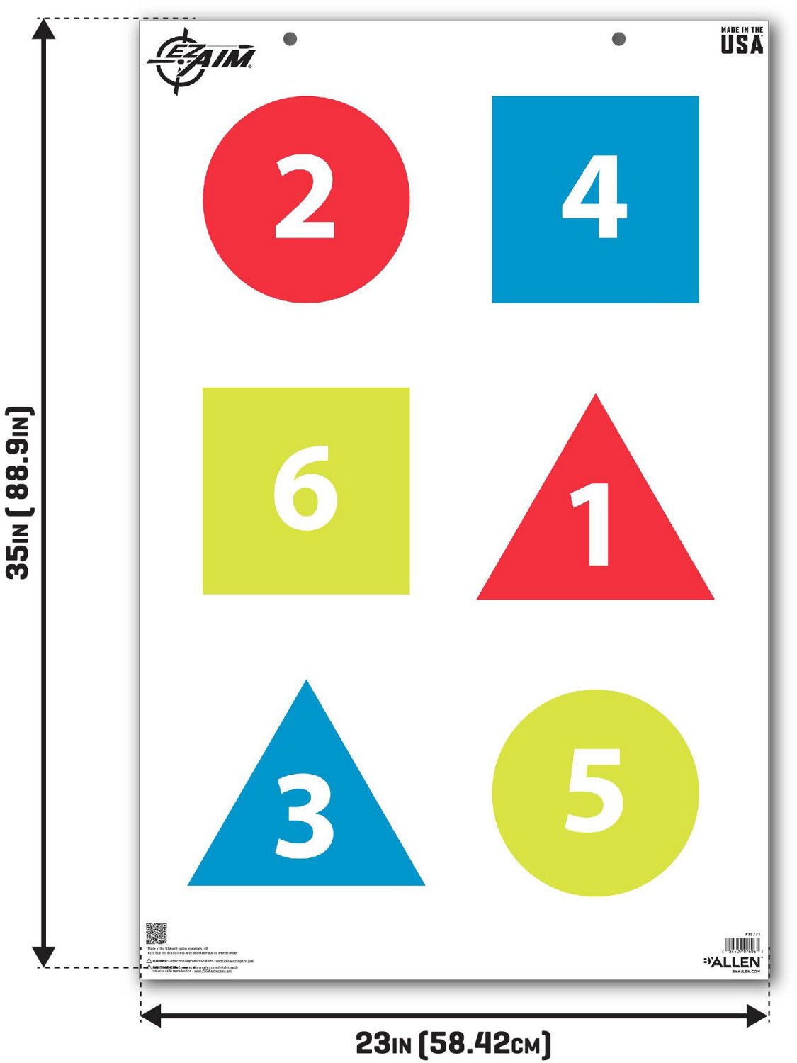 Allen Company EZ Aim Command Targets 50-Pack - view number 2