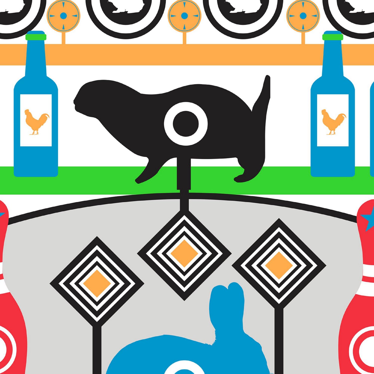 Allen Company EZ Aim FUN Shooting Gallery Paper Shooting Targets 4-Pack - view number 5