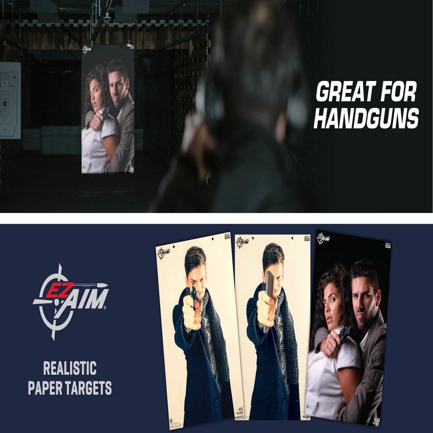 Allen Company EZ Aim Photo Real Hostage Situation Shooting Targets 50-Pack - view number 4