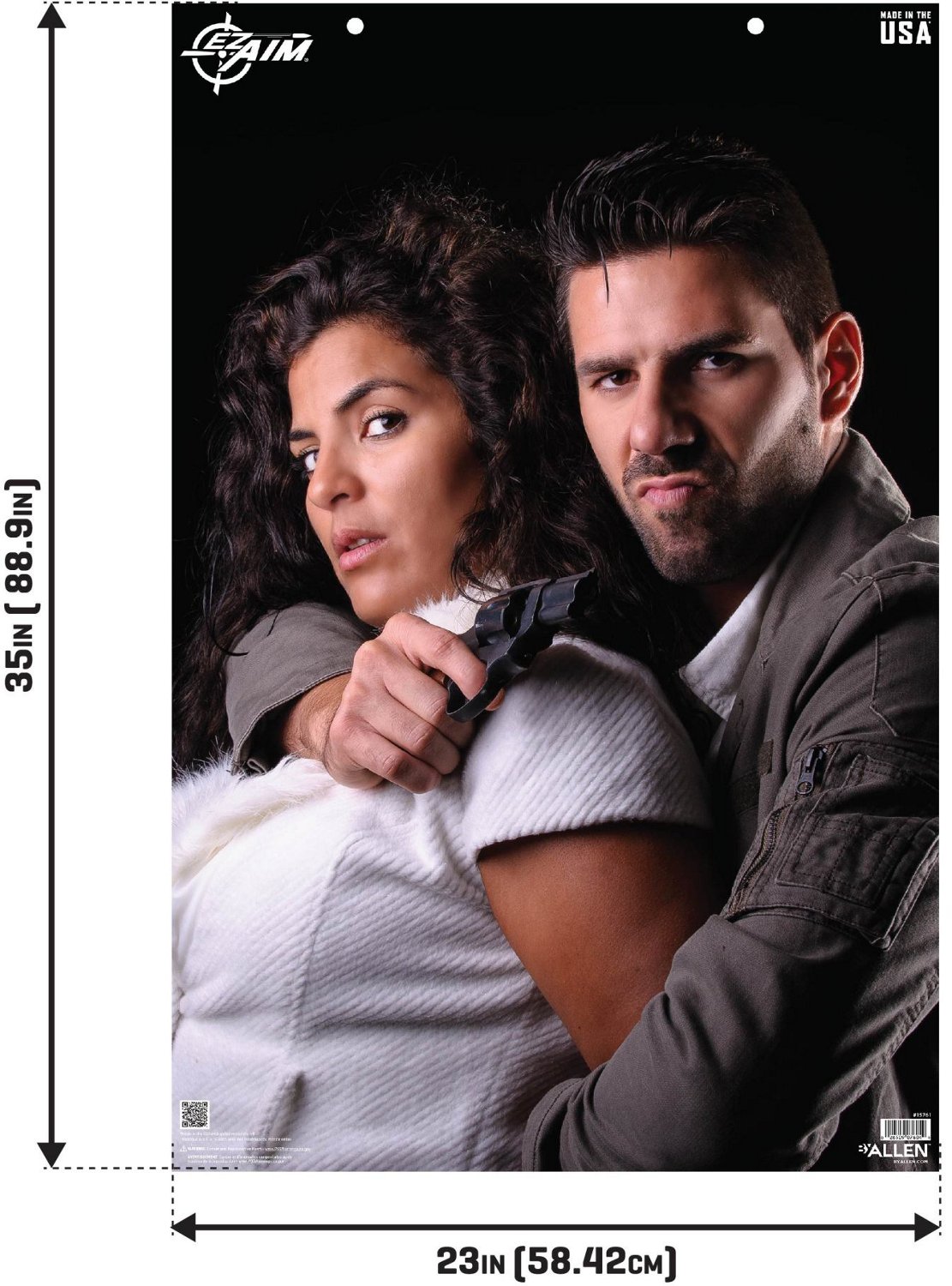 Allen Company EZ Aim Photo Real Hostage Situation Shooting Targets 50-Pack - view number 2