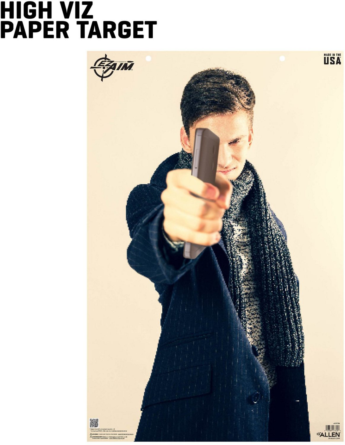 Allen Company EZ Aim Photo Realistic Male No Threat Targets 50-Pack - view number 6