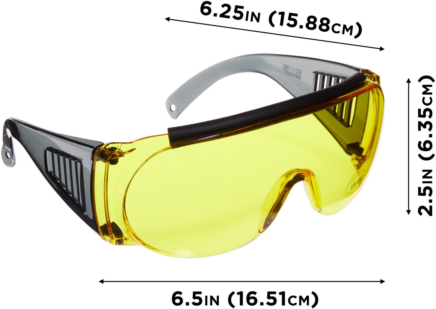 Allen Company Safety Glasses with Ballistic Eye Protection                                                                       - view number 2