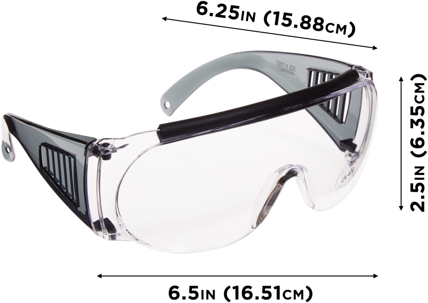 Allen Company Safety Glasses with Ballistic Eye Protection - view number 2