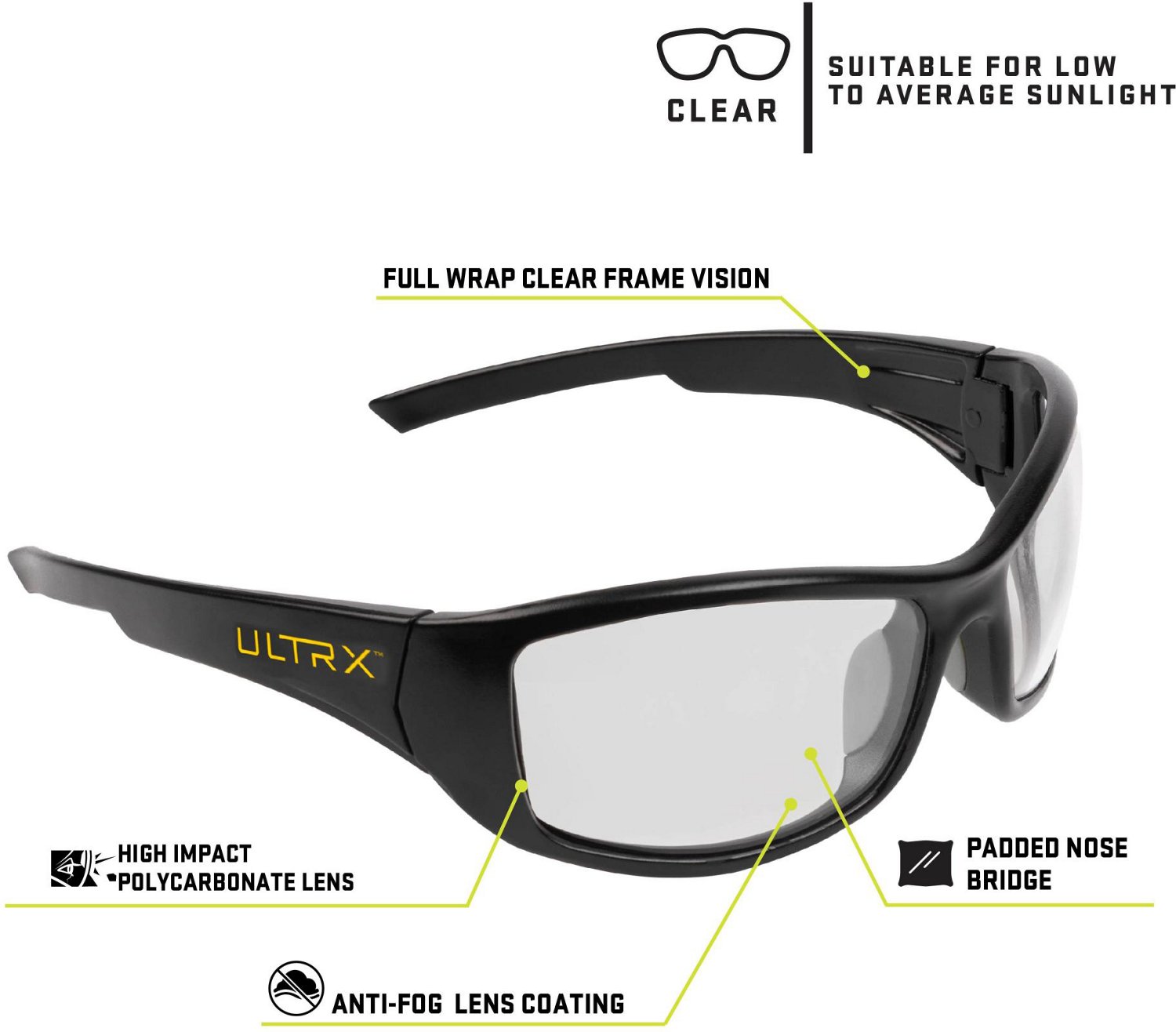 ULTRX Sync Safety Glasses                                                                                                        - view number 3