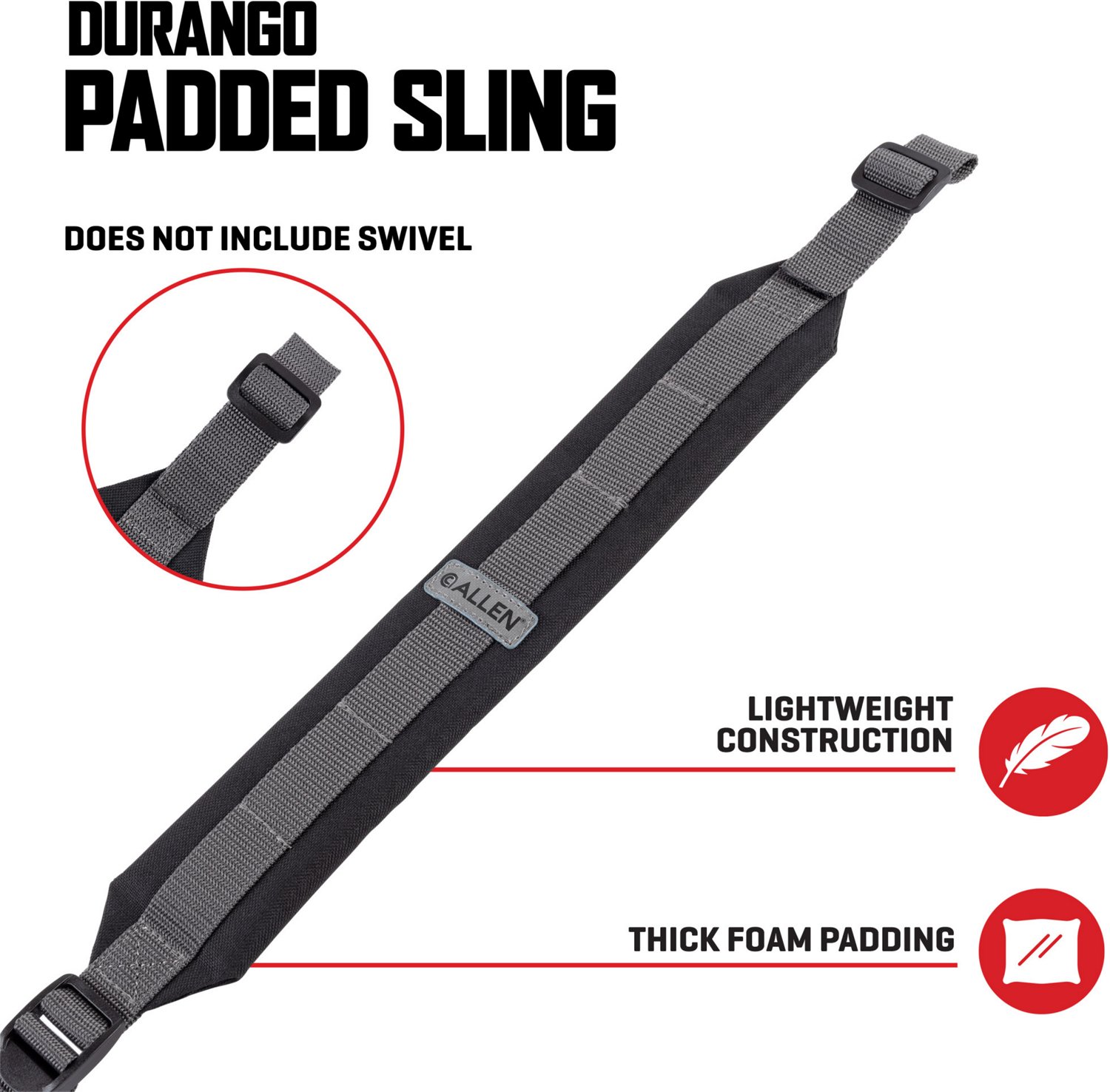 Allen Company Durango Endura Sling with No Swivel                                                                                - view number 3
