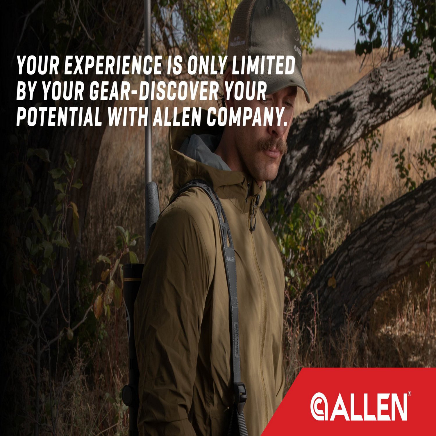 Allen Company 500 lb Capacity Durango Two-Point Padded Sling with Swivels