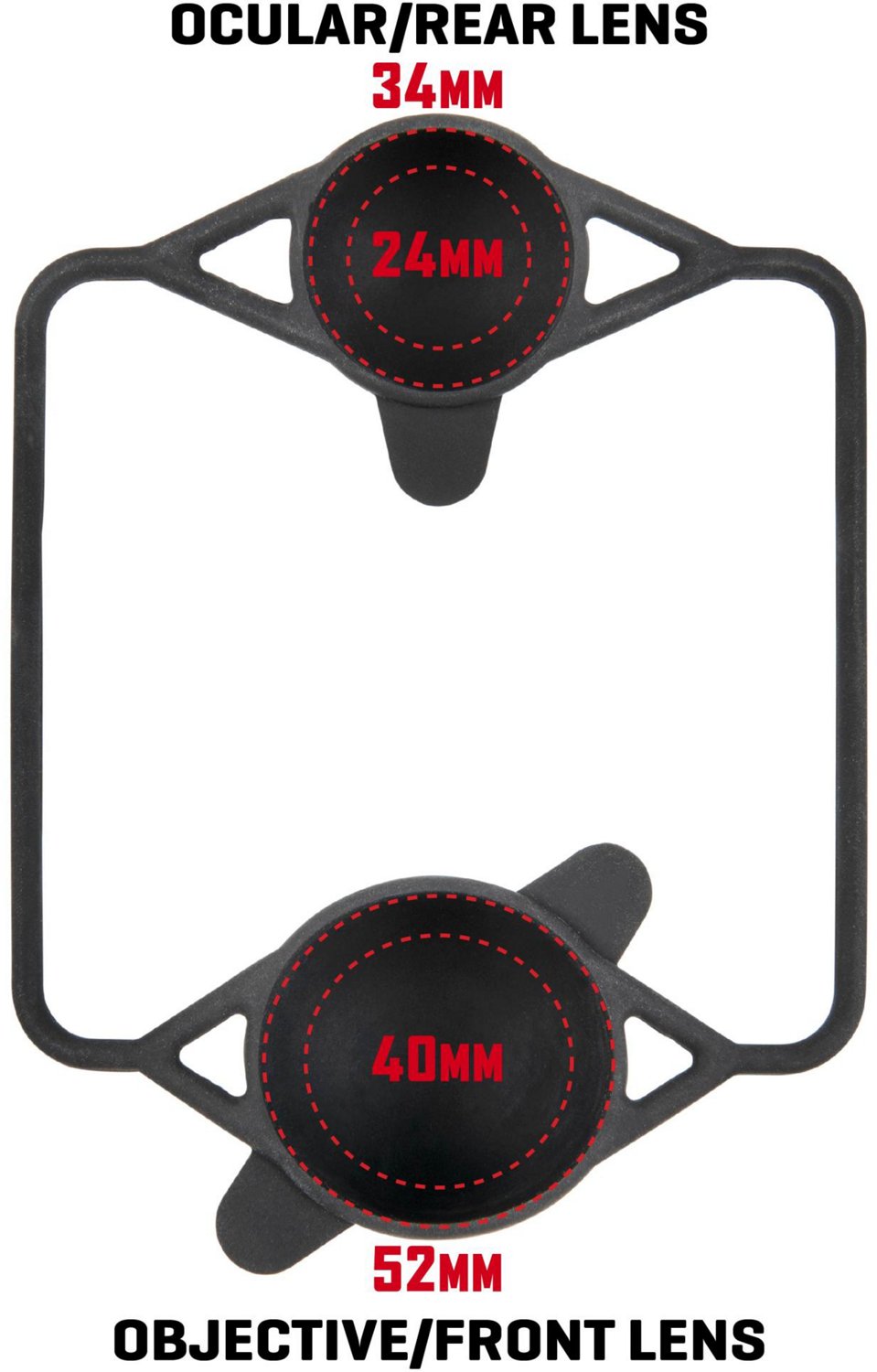 Allen Company 56mm Scope Stretchable Scope Double Cover - view number 6