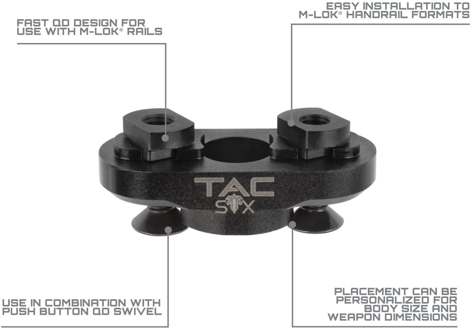 Citadel Quick Disconnect M-Lok Weapon Mount - view number 3