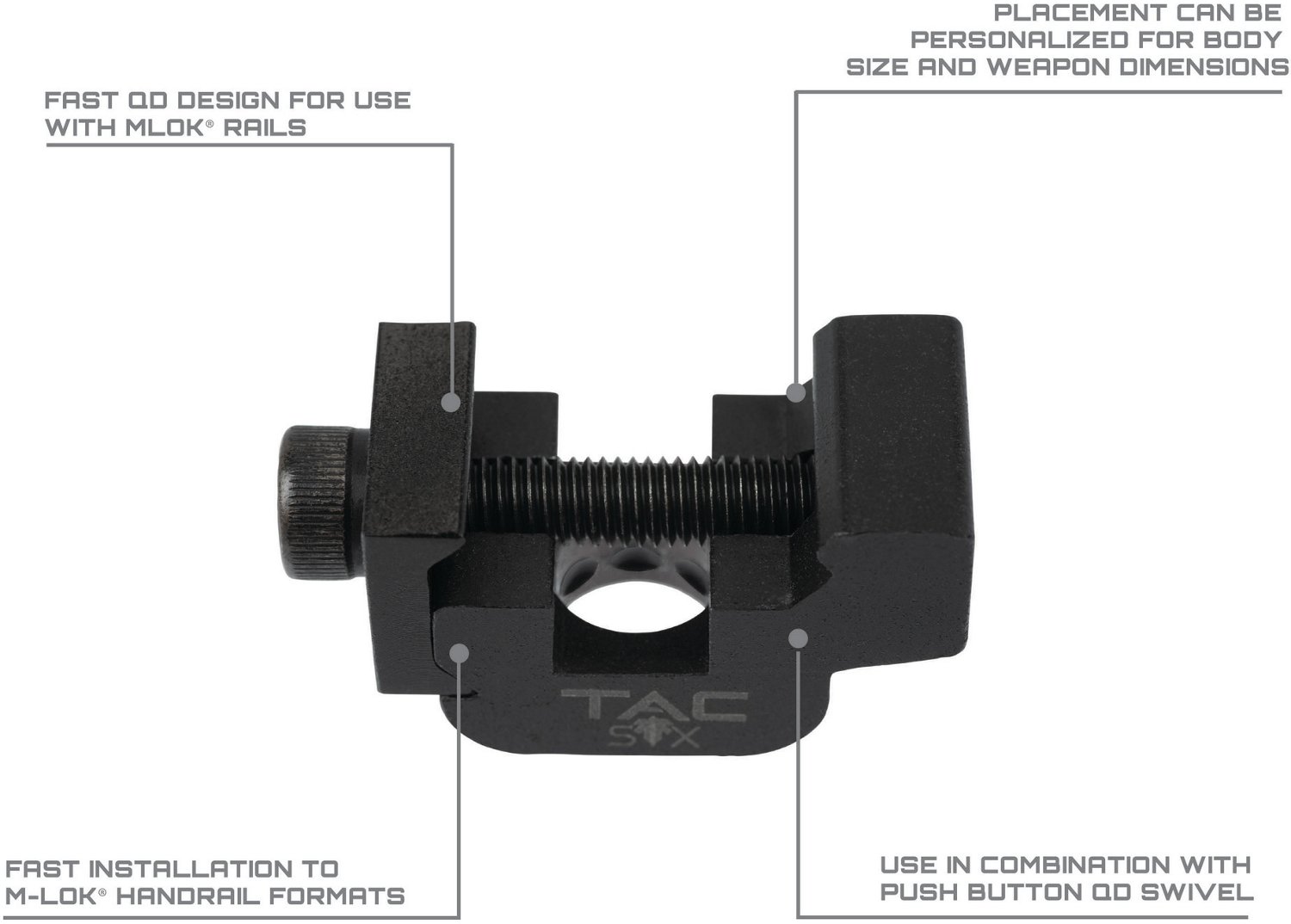 Citadel Quick Disconnect Picatinny Rail Weapon Mount - view number 3