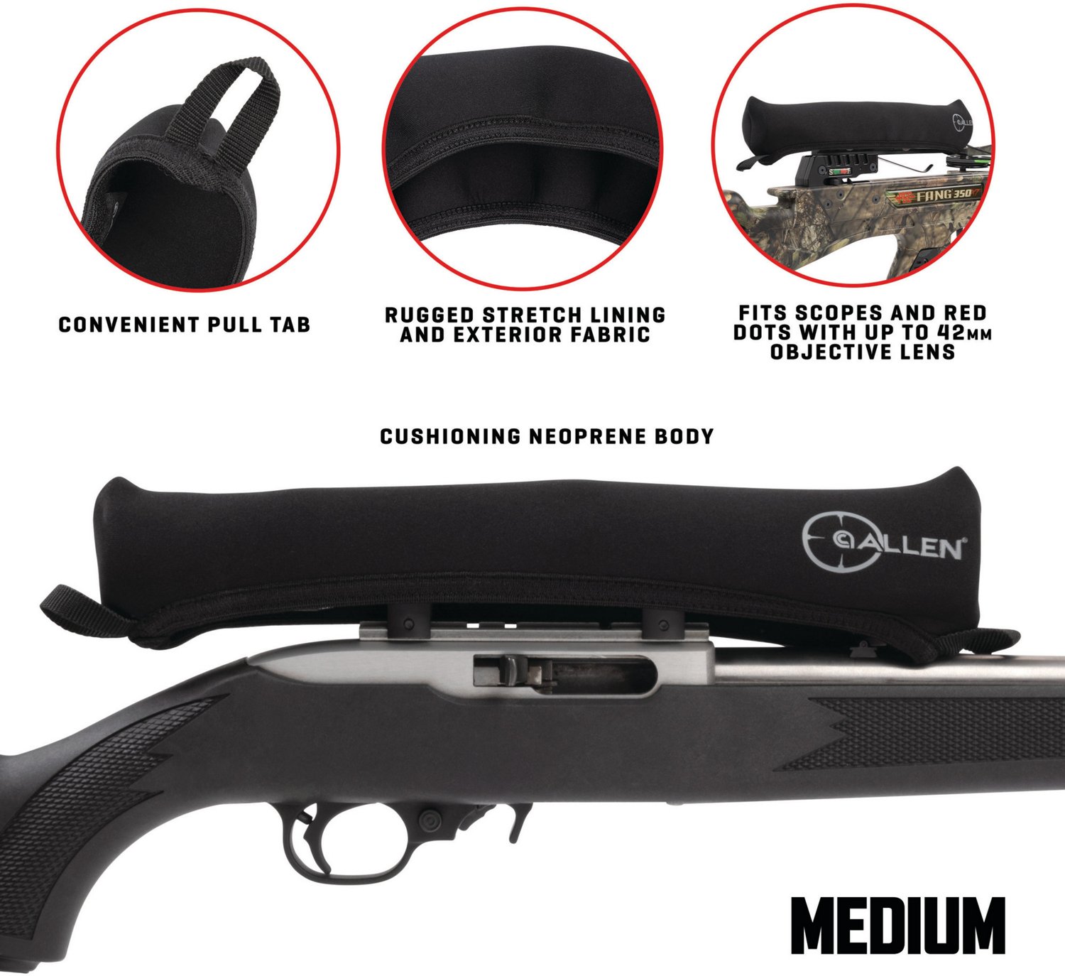 Allen Company Peak Neoprene Scope Cover - view number 3