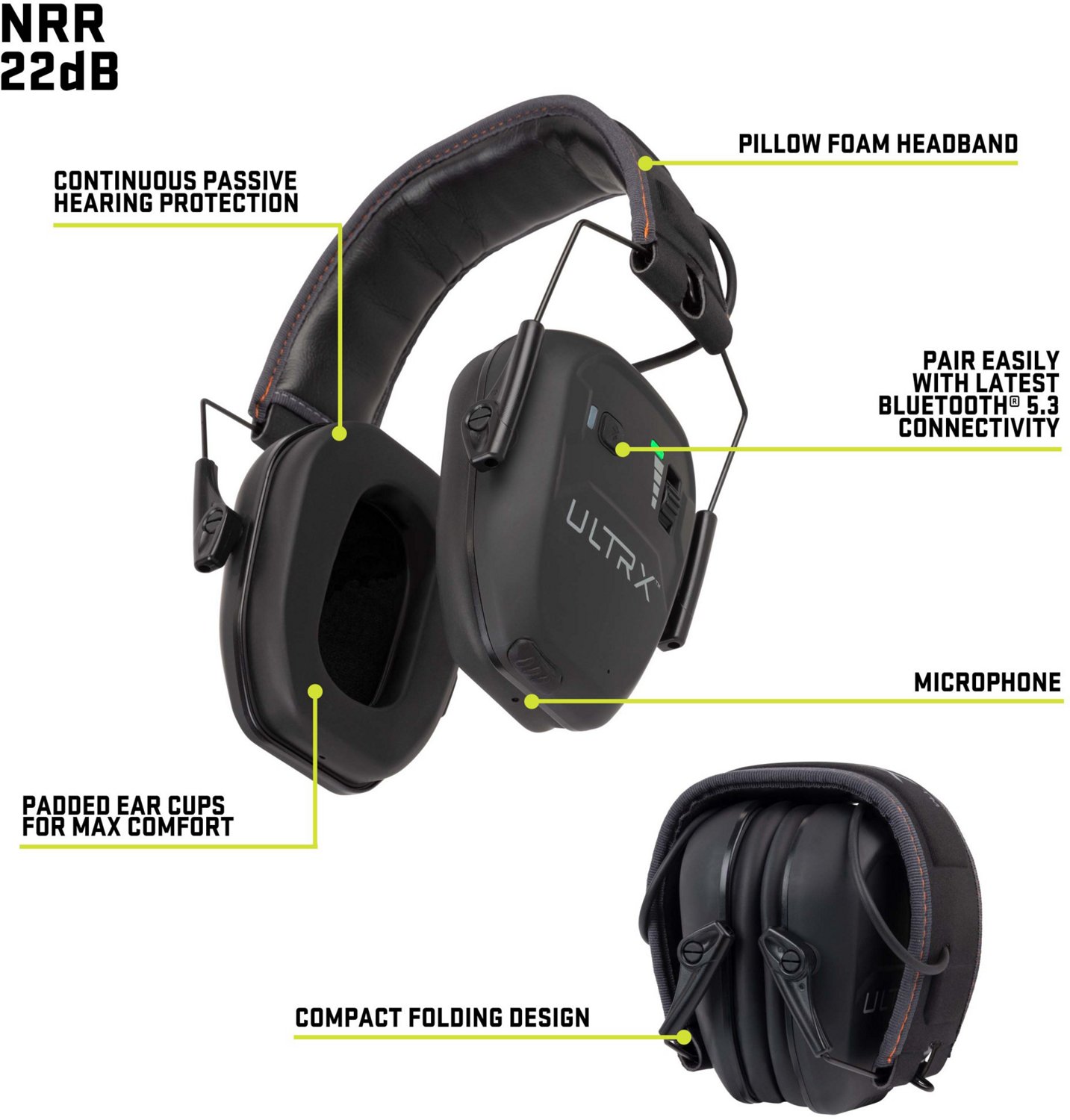 ULTRX Bionic Bluetooth Passive Earmuff - view number 3