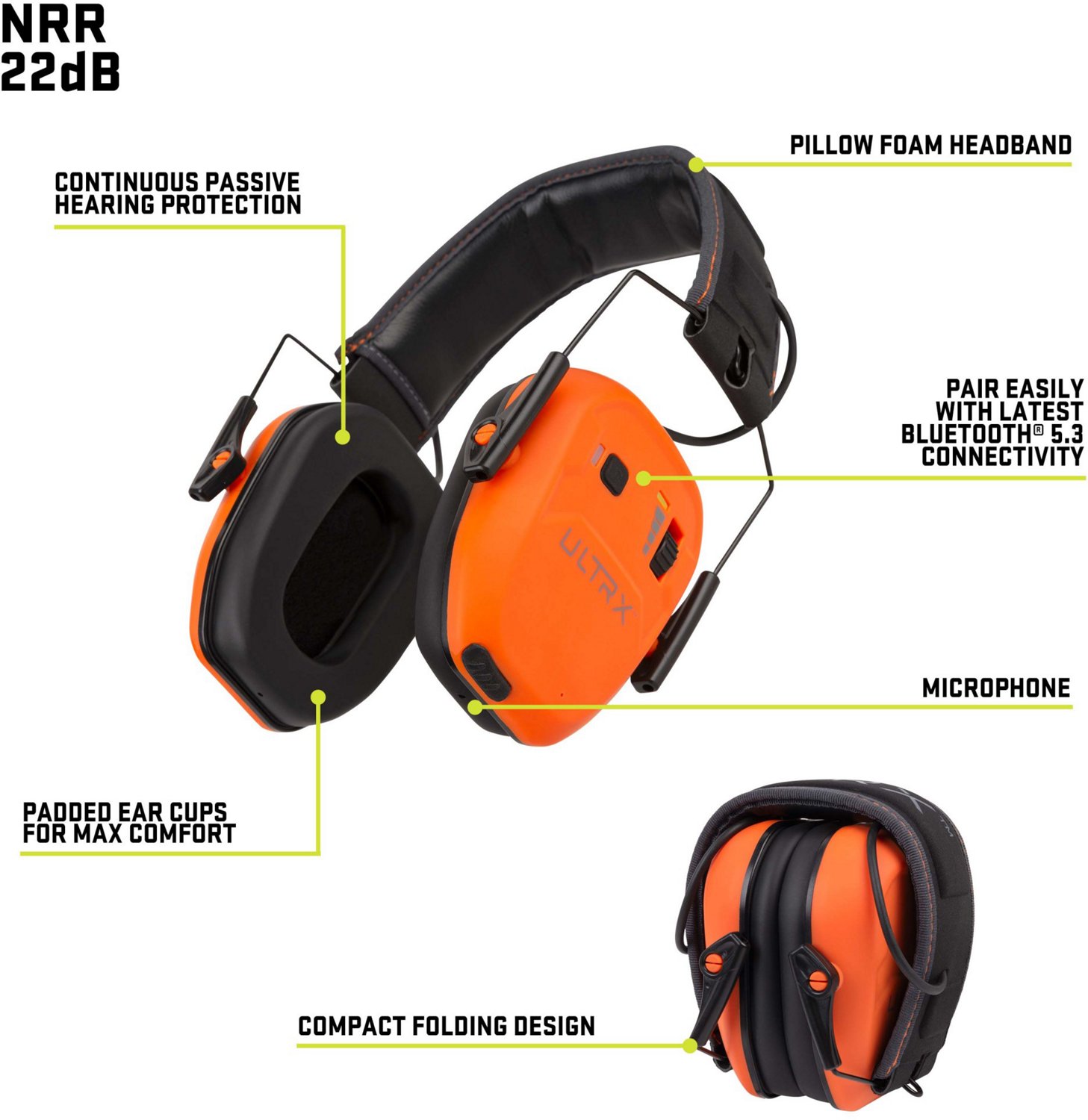 ULTRX Bionic Bluetooth Passive Earmuff - view number 3