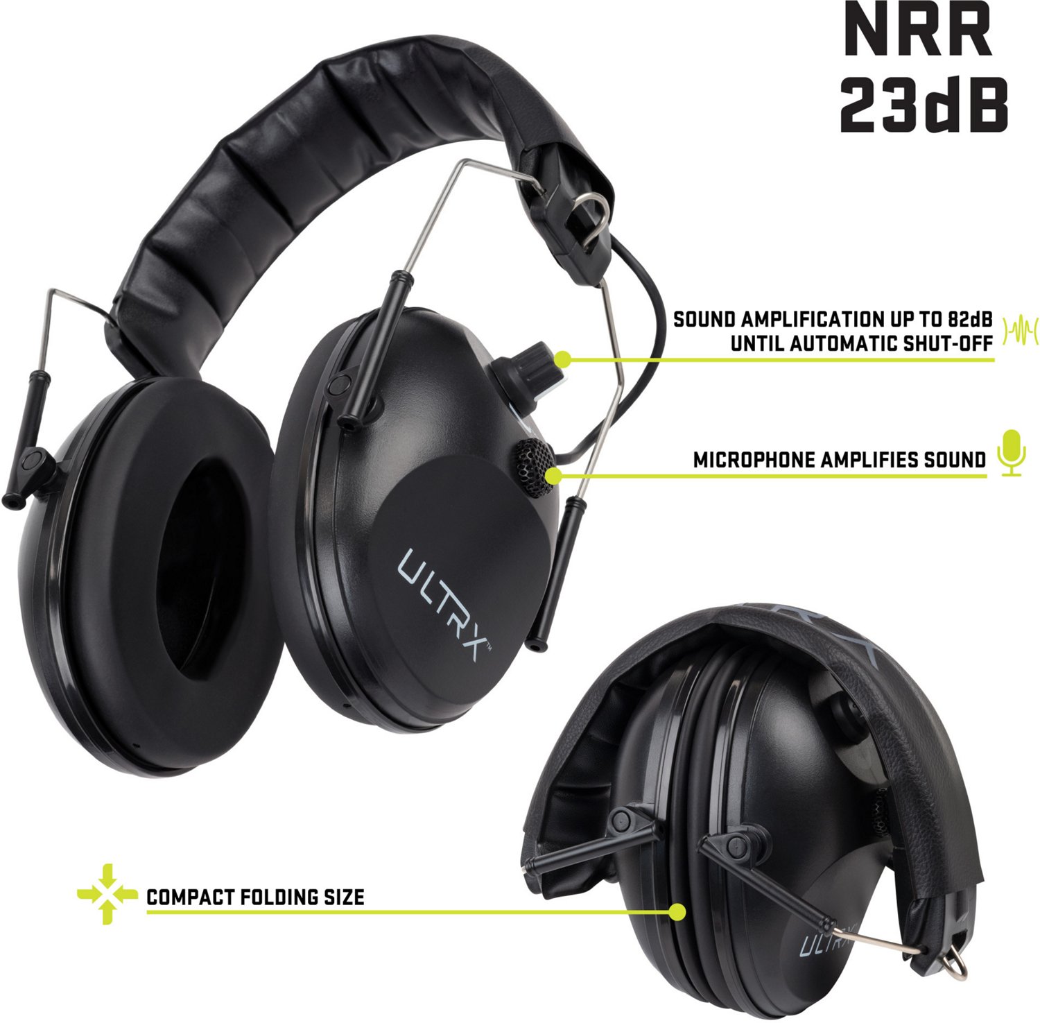 ULTRX Electronic Earmuff - view number 3