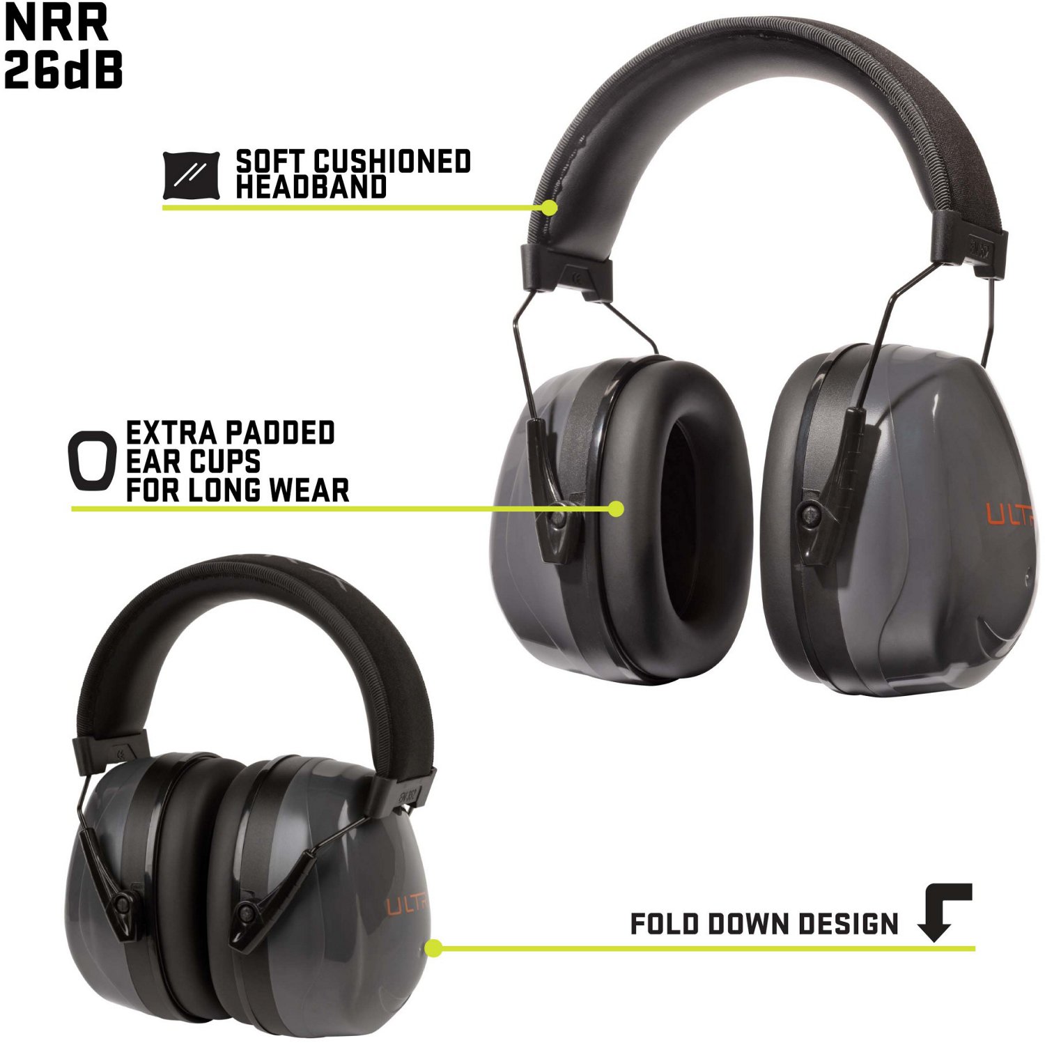 ULTRX Heavy Sound Defender Passive Earmuff - view number 3