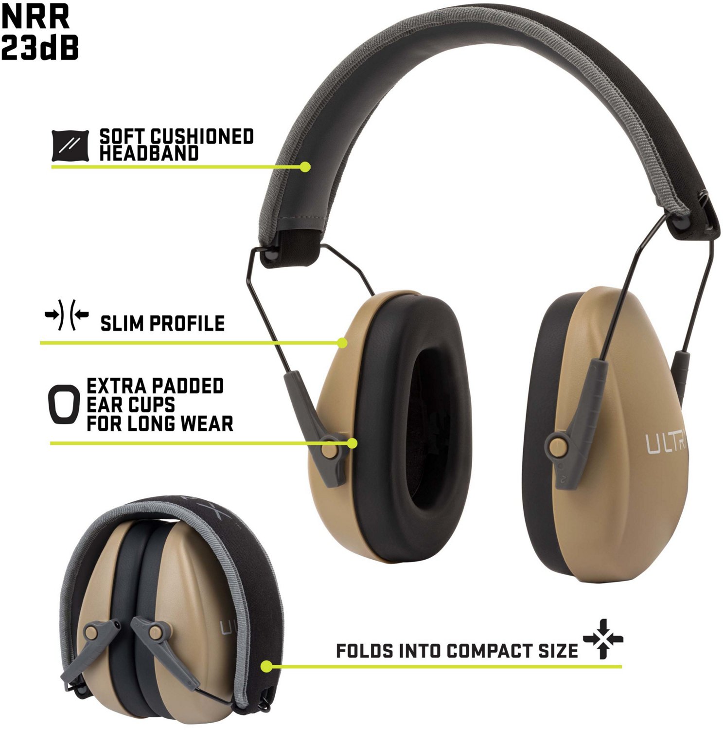 ULTRX Slim Profile Passive Earmuff - view number 3