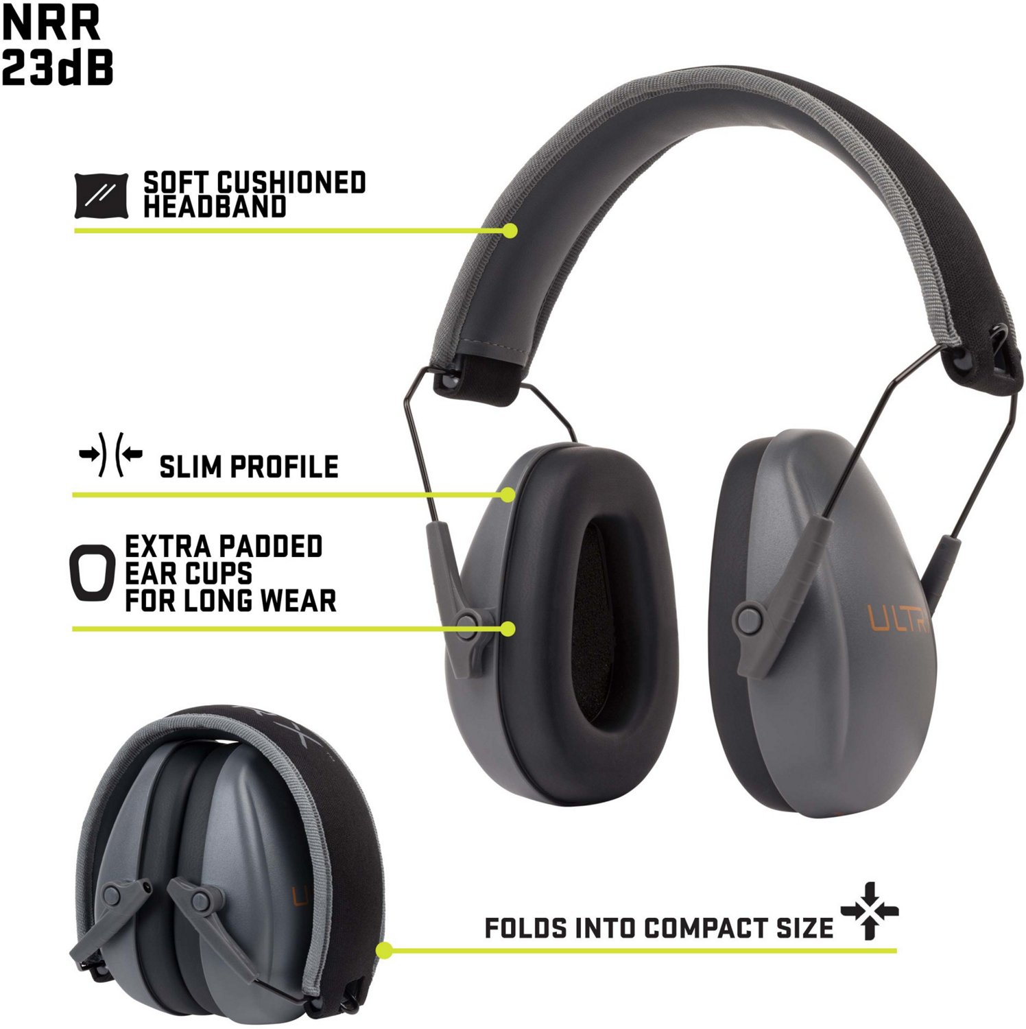 ULTRX Slim Profile Passive Earmuff - view number 3
