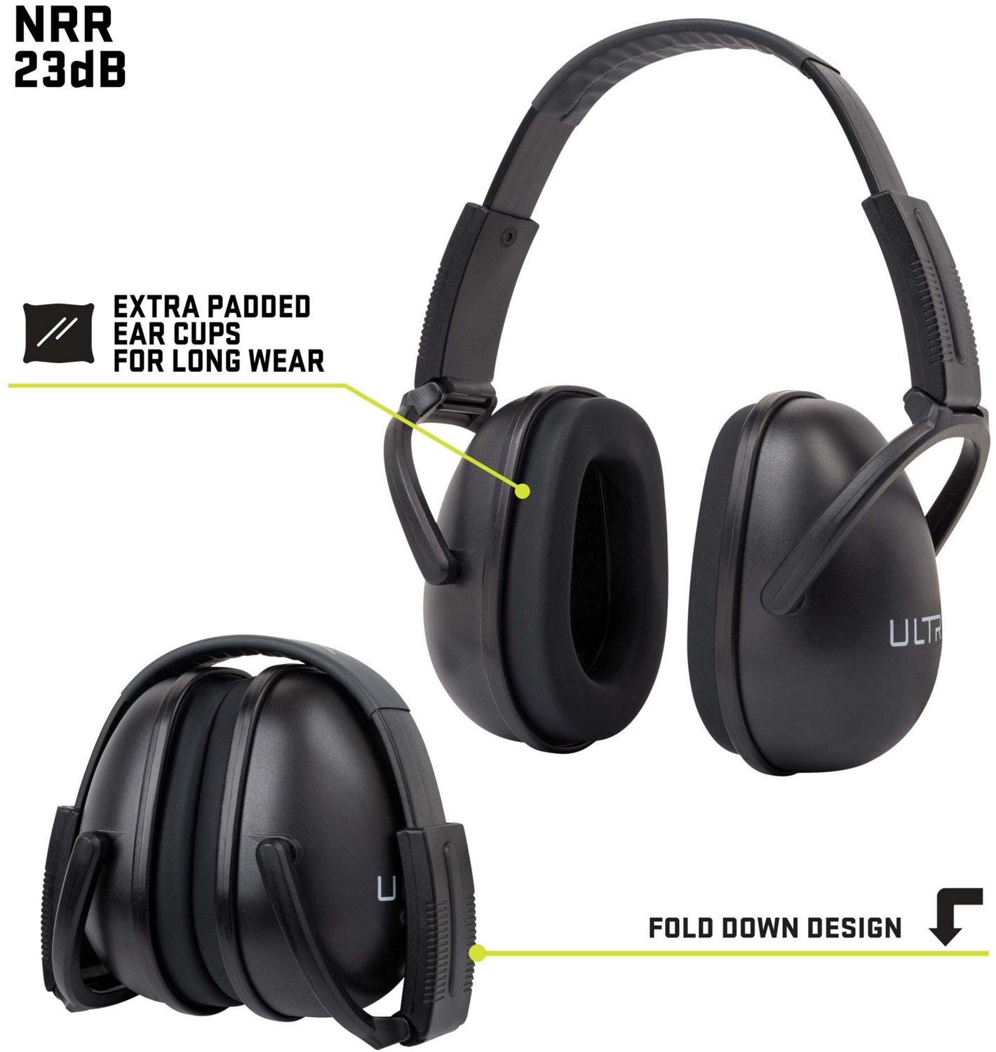 ULTRX Sound Blocker Passive Earmuff - view number 3