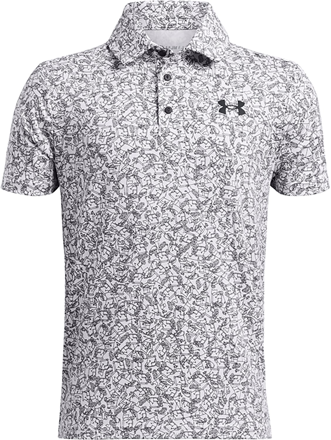 Under Armour Boys' Playoff Printed Polo