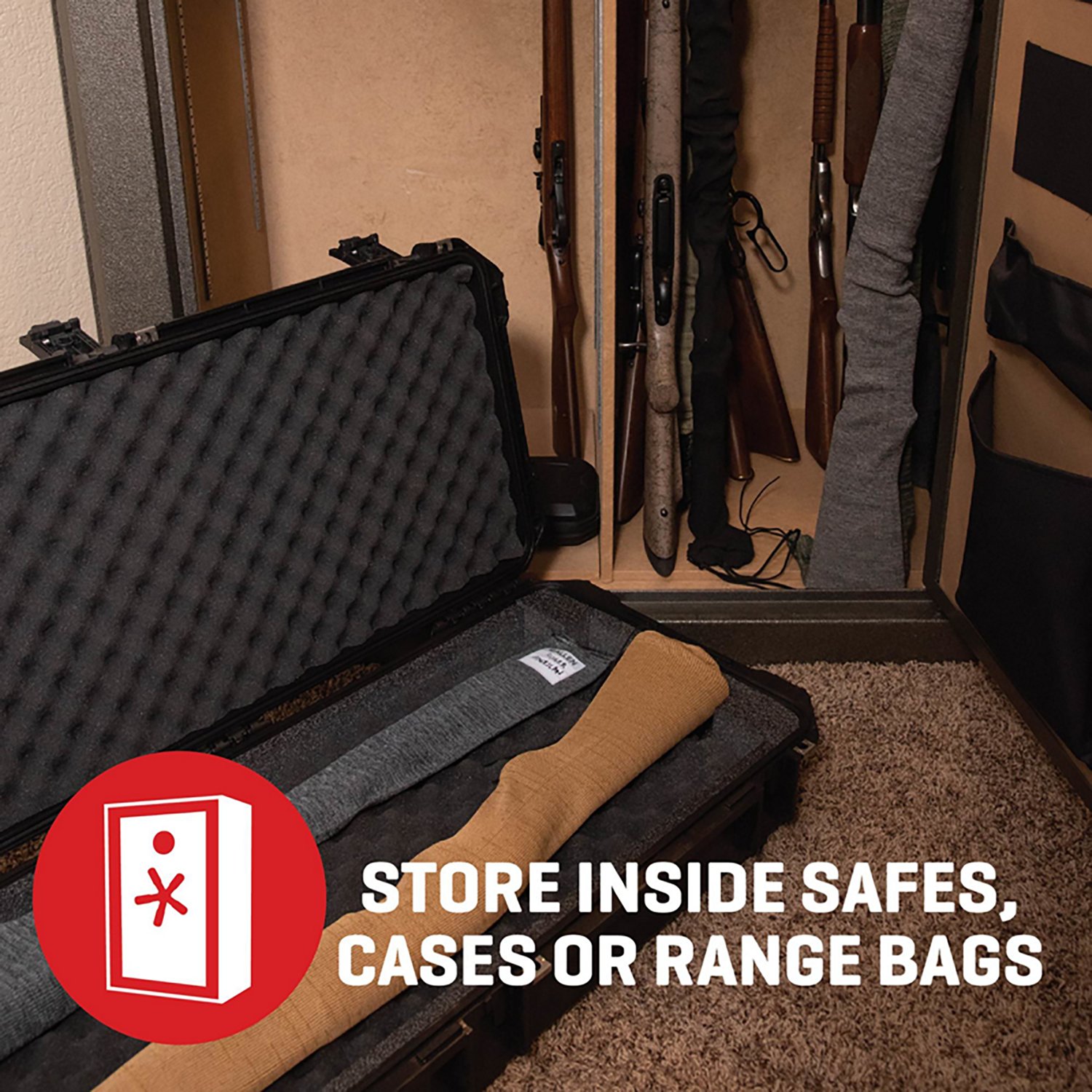 Allen Company 52 in Knit Long Gun Sock with Writeable ID Label - view number 8