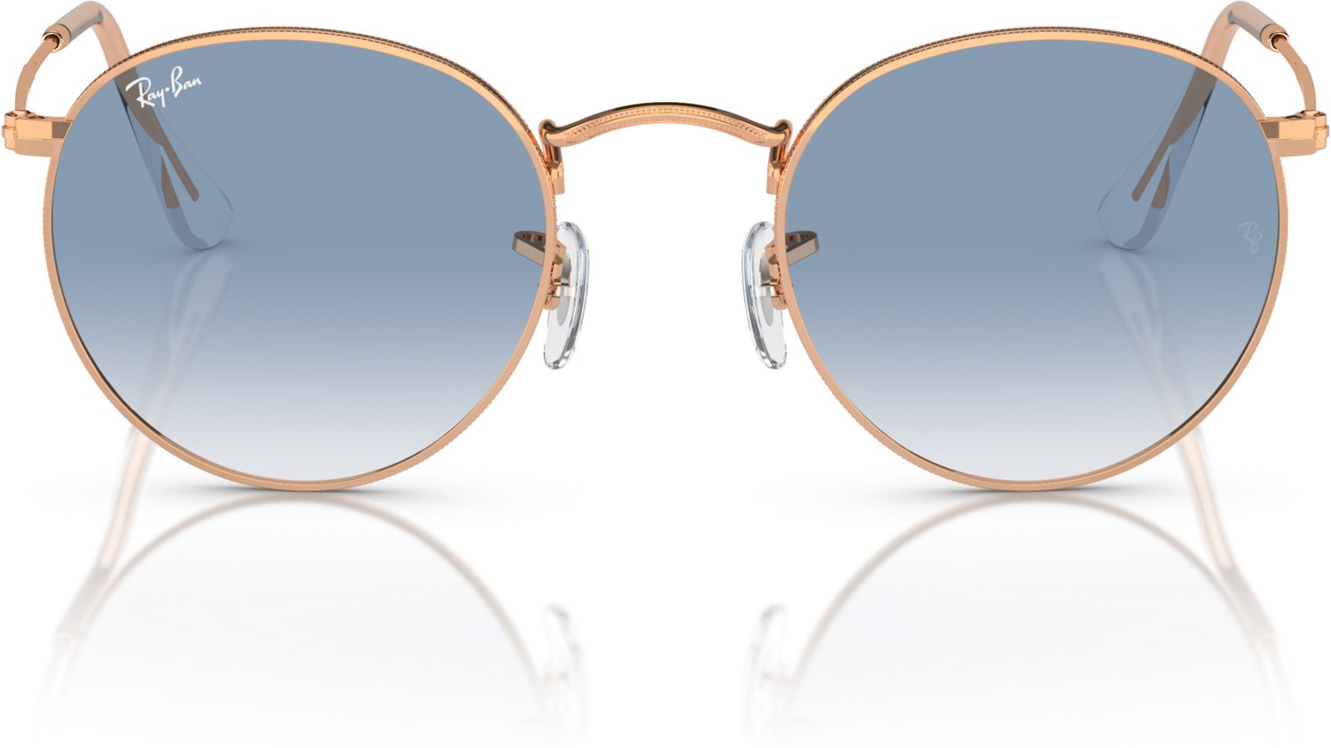 Ray-Ban Adult Round Metal Frame Sunglasses - view number 7