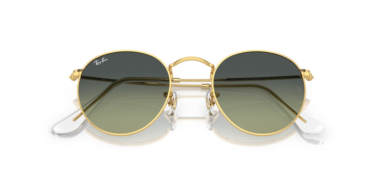 Ray-Ban Adult Round Metal Frame Sunglasses - view number 6